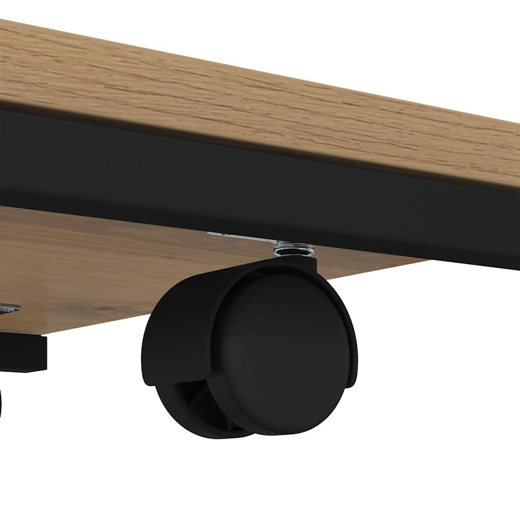 Beistelltisch Artisan-Eiche 50 x 35 x 55.5 cm Holzwerkstoff