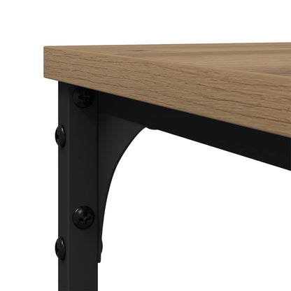 Beistelltisch Artisan-Eiche 50 x 35 x 52 cm Holzwerkstoff