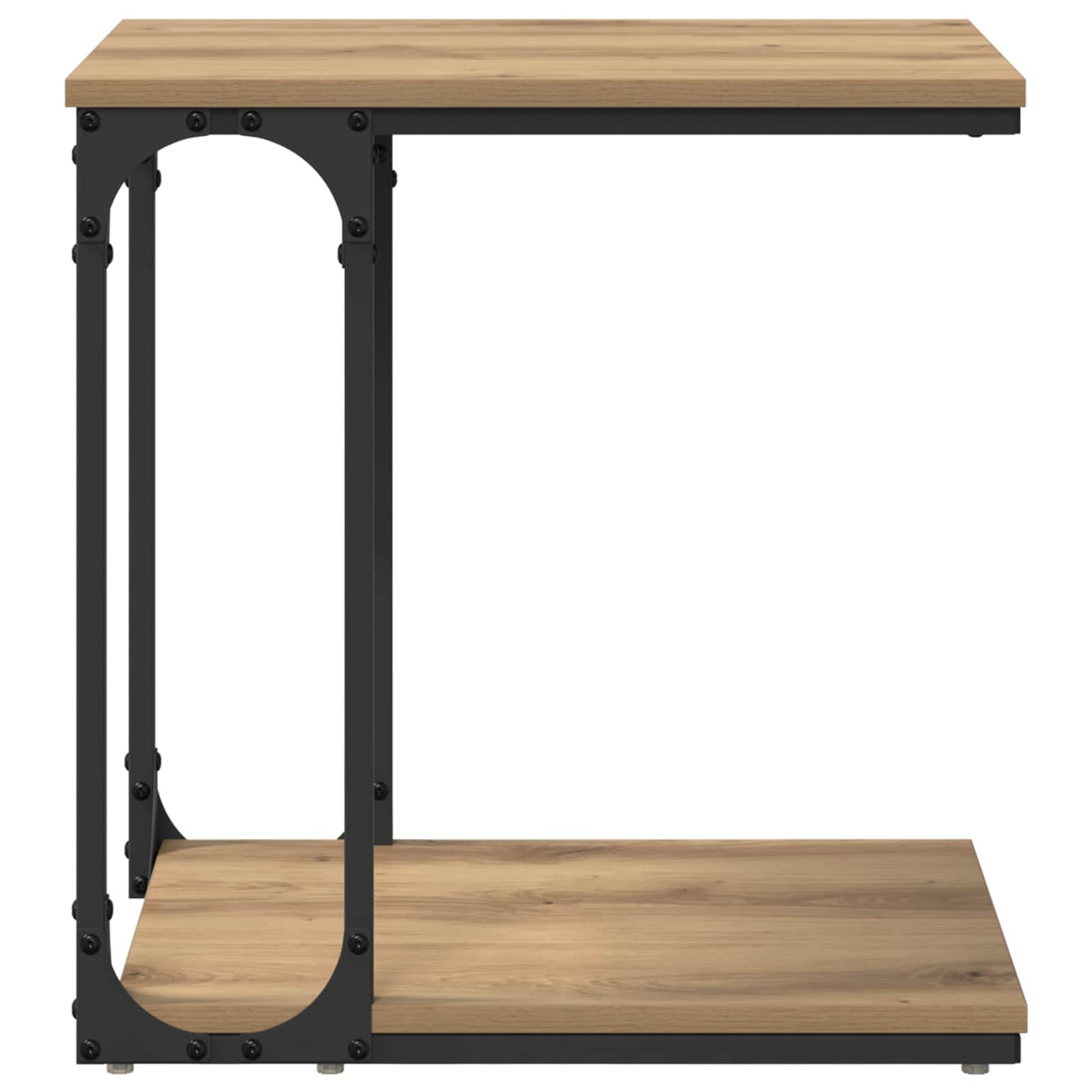 Beistelltisch Artisan-Eiche 50 x 35 x 52 cm Holzwerkstoff