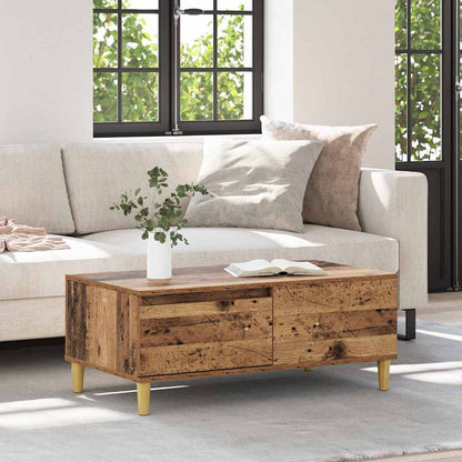 Couchtisch Altholz 90 x 50 x 35 cm Holzwerkstoff