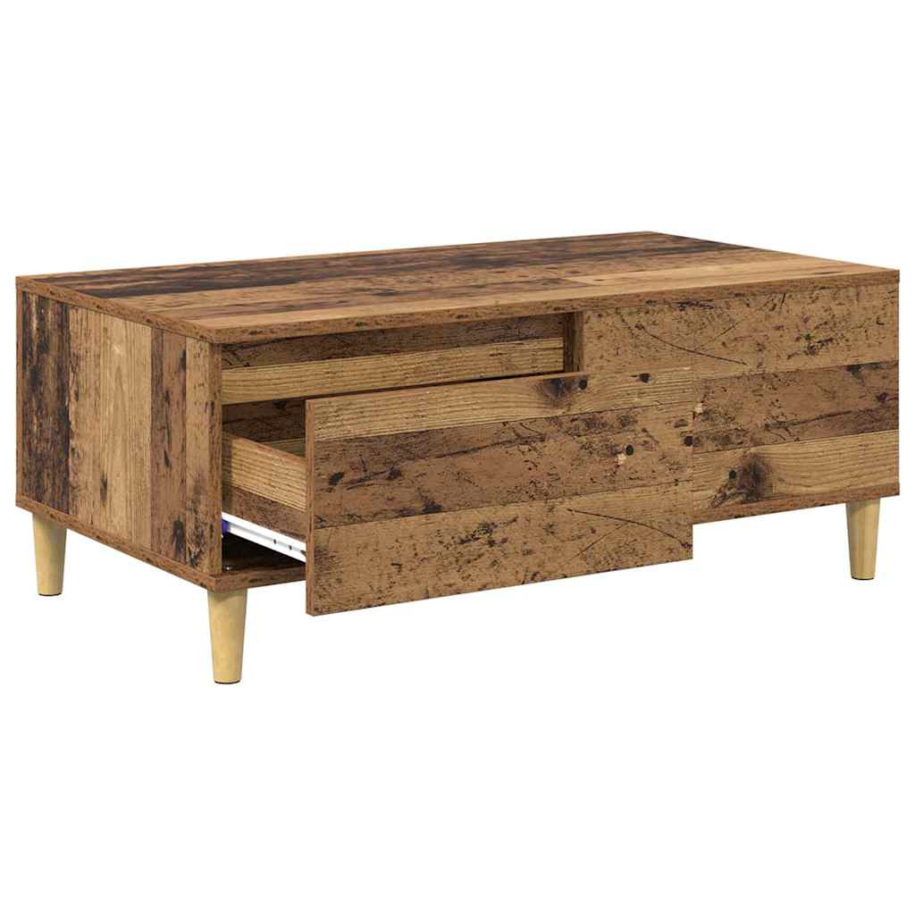 Couchtisch Altholz 90 x 50 x 35 cm Holzwerkstoff
