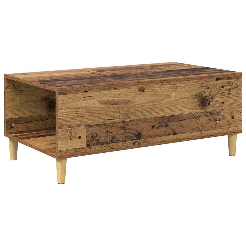 Couchtisch Altholz 90 x 50 x 35 cm Holzwerkstoff