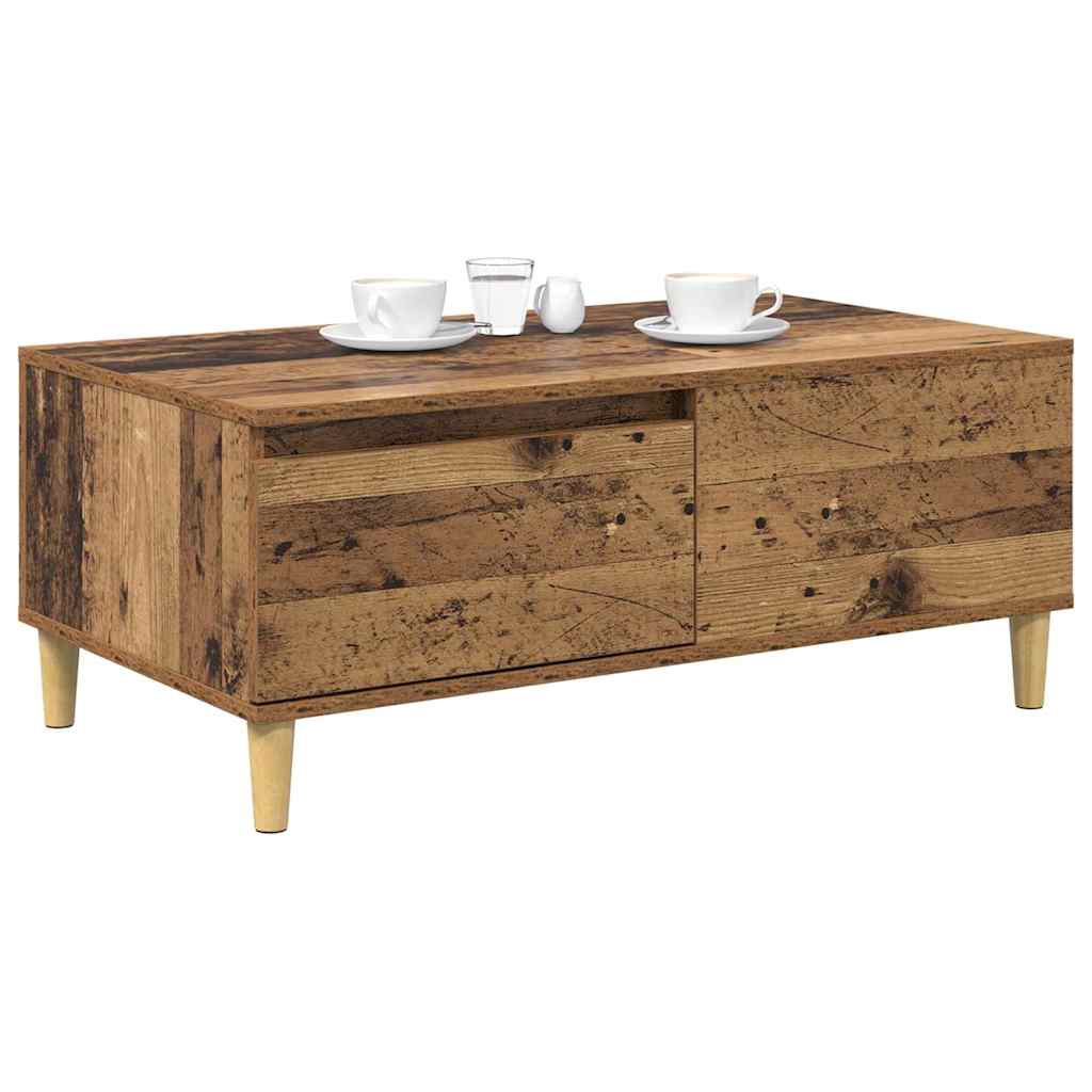 Couchtisch Altholz 90 x 50 x 35 cm Holzwerkstoff