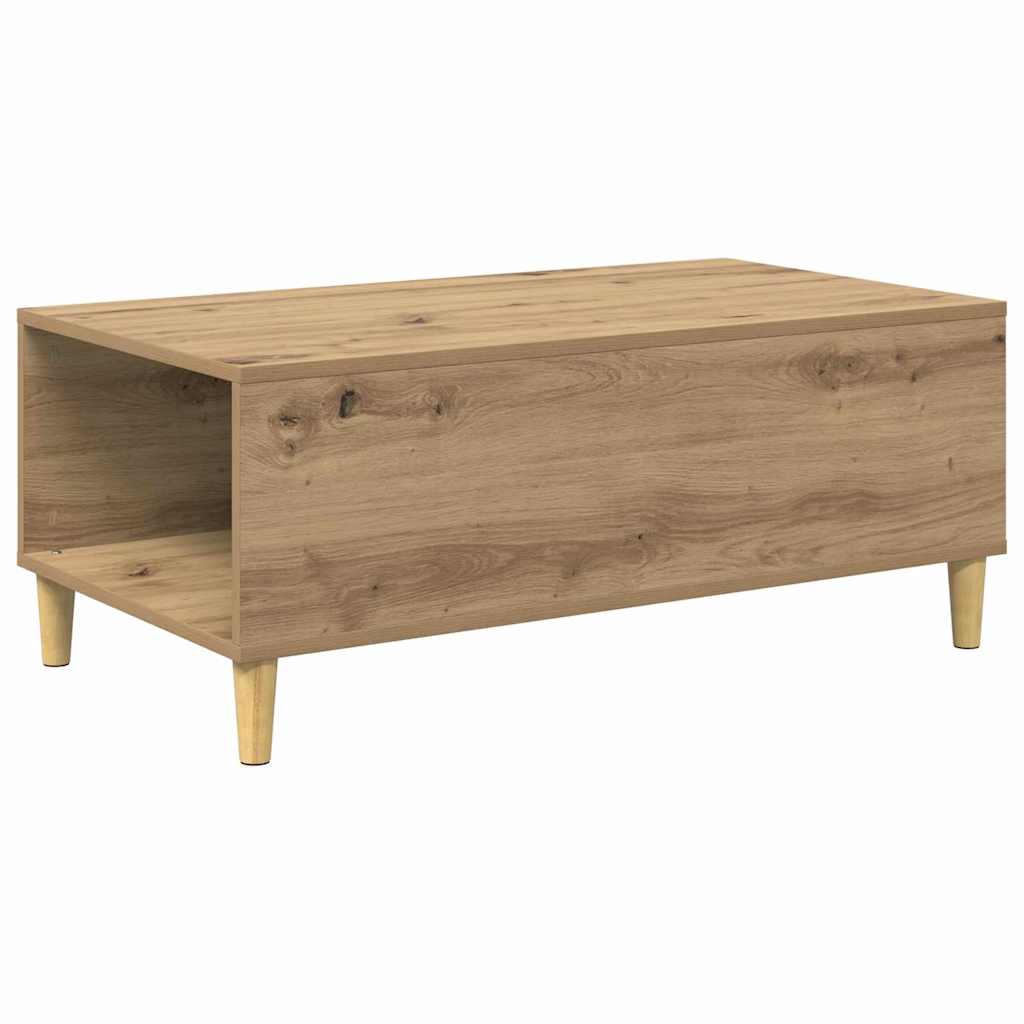 Couchtisch Artisan-Eiche 90 x 50 x 35 cm Holzwerkstoff