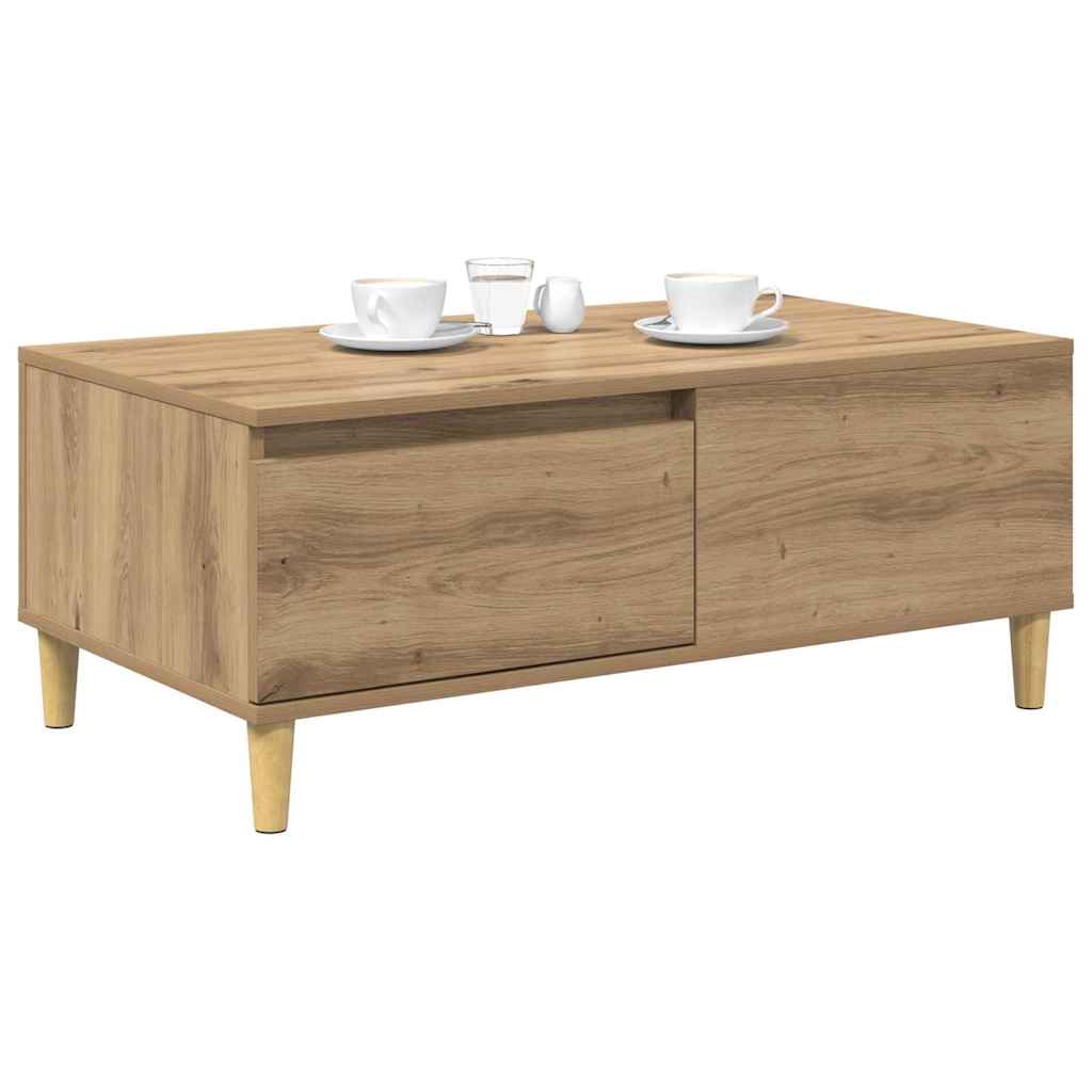 Couchtisch Artisan-Eiche 90 x 50 x 35 cm Holzwerkstoff