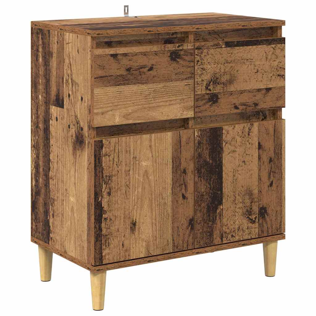 Sideboard Altholz 60 x 35 x 70 cm Holzwerkstoff