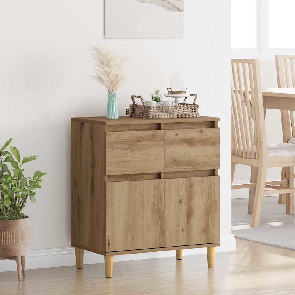 Sideboard Artisan-Eiche 60 x 35 x 70 cm Holzwerkstoff