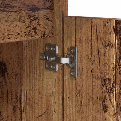 Nachttisch Altholz 40 x 35 x 70 cm Holzwerkstoff