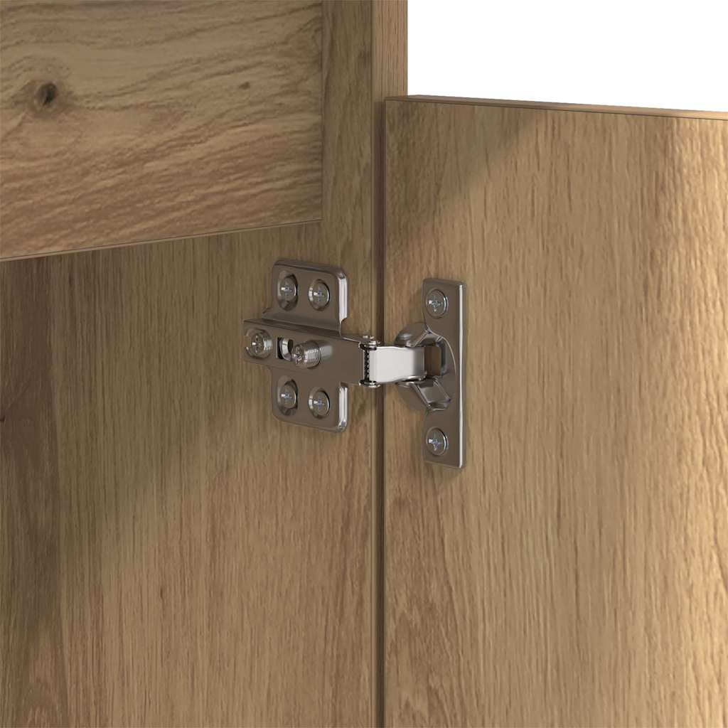 Nachttisch 2 Stk. Artisan-Eiche 40 x 35 x 70 cm Holzwerkstoff