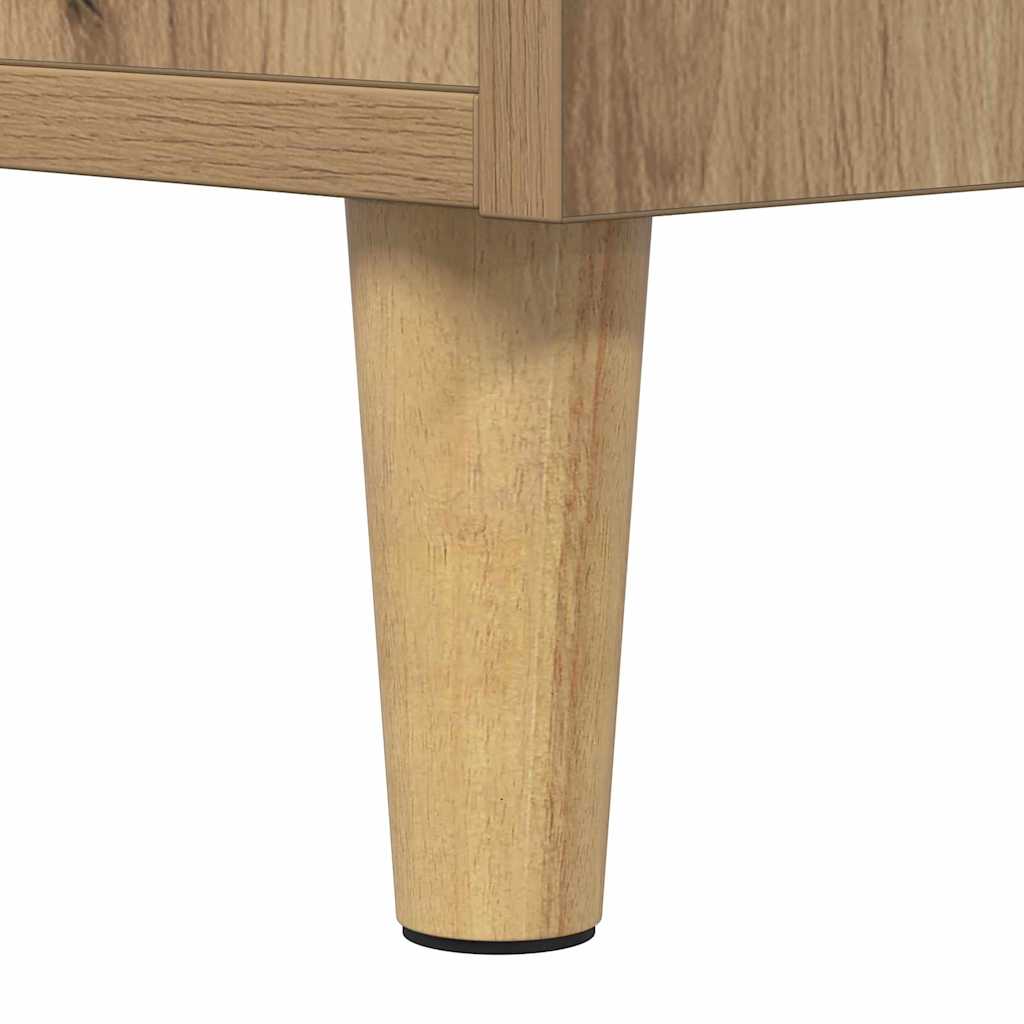 Nachttisch 2 Stk. Artisan-Eiche 40 x 35 x 70 cm Holzwerkstoff