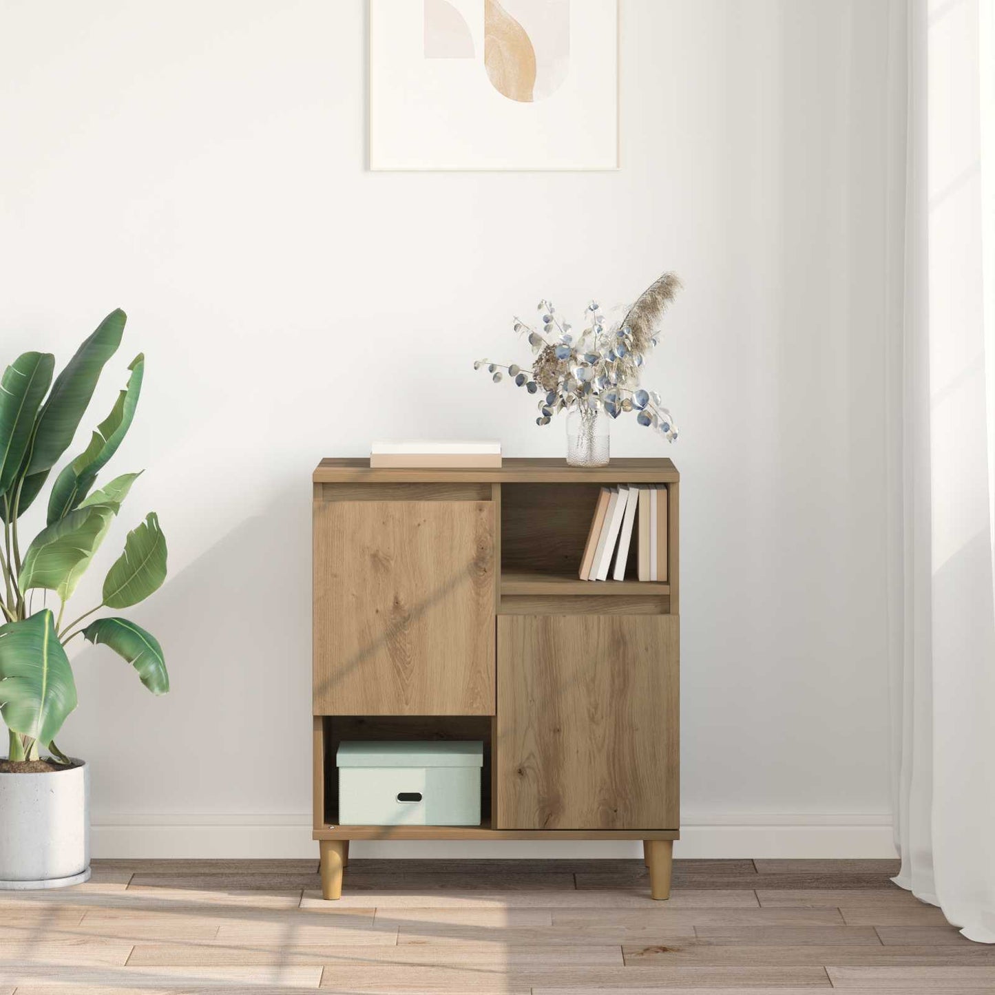 Sideboard Artisan-Eiche 35 x 60 x 70 cm Holzwerkstoff