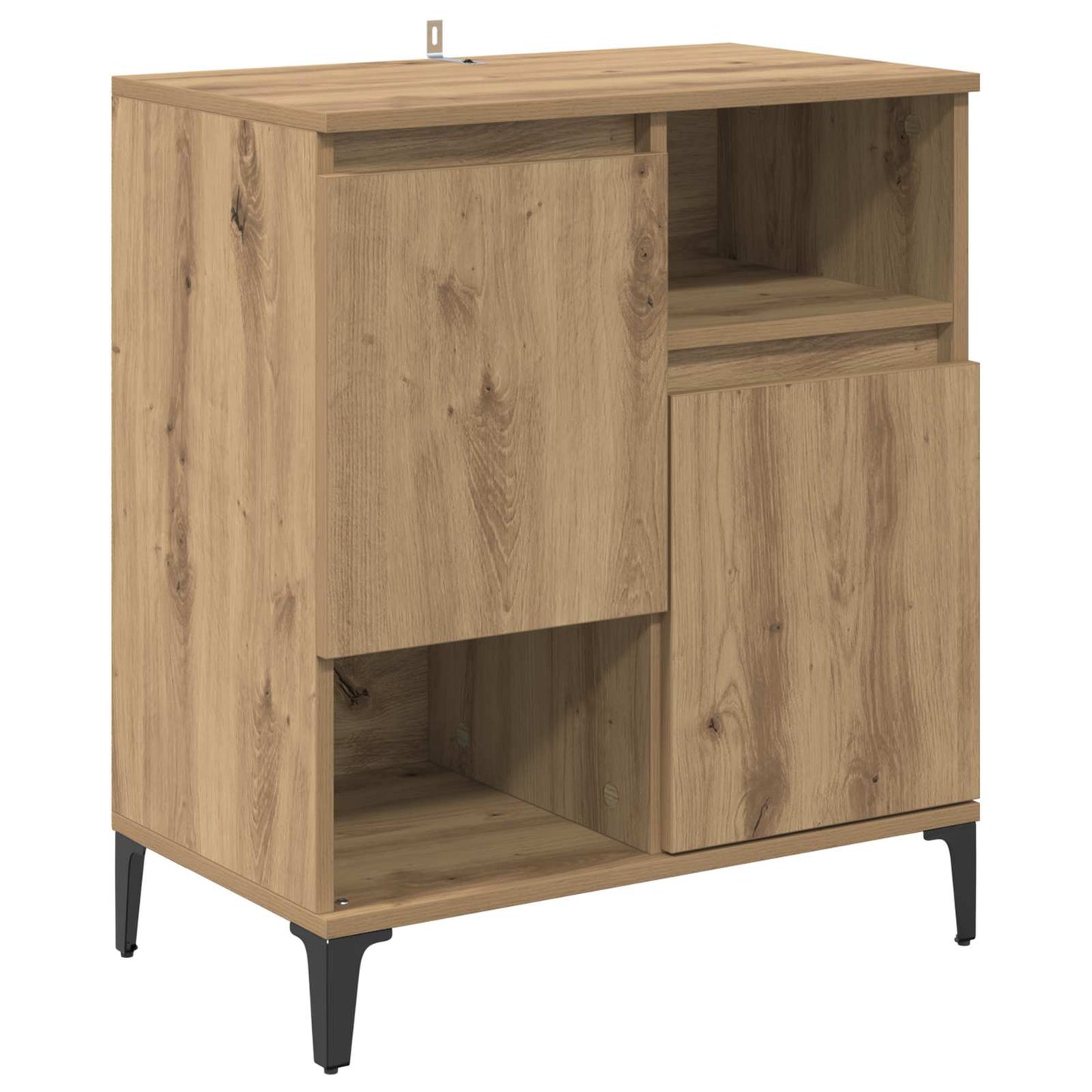Sideboard Artisan-Eiche 60 x 35 x 70 cm Holzwerkstoff