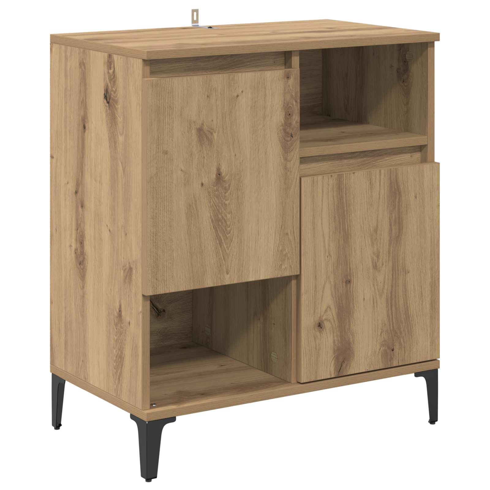 Sideboard Artisan-Eiche 60 x 35 x 70 cm Holzwerkstoff