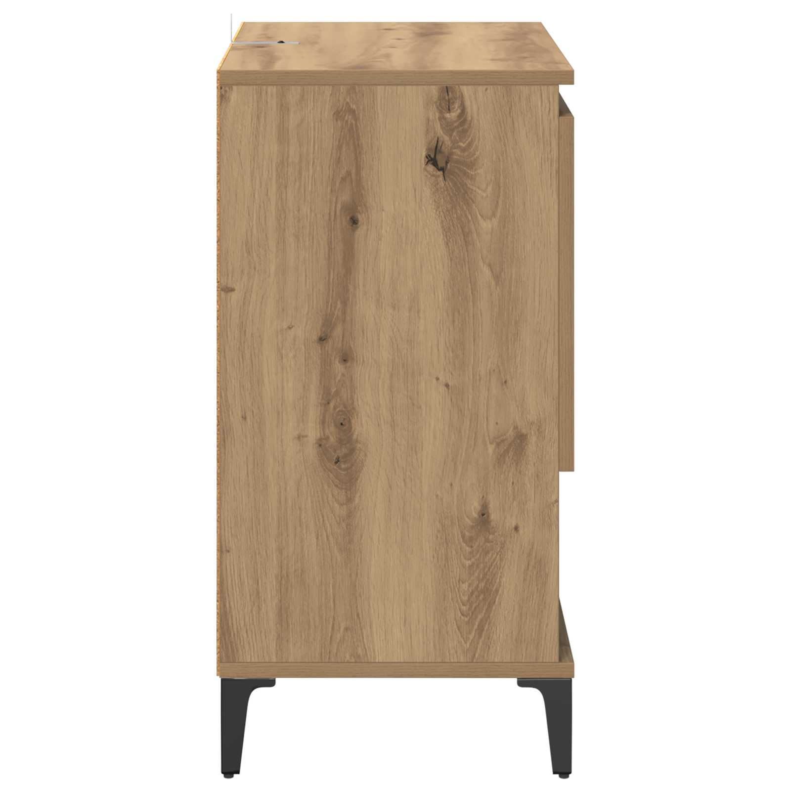 Sideboard Artisan-Eiche 60 x 35 x 70 cm Holzwerkstoff