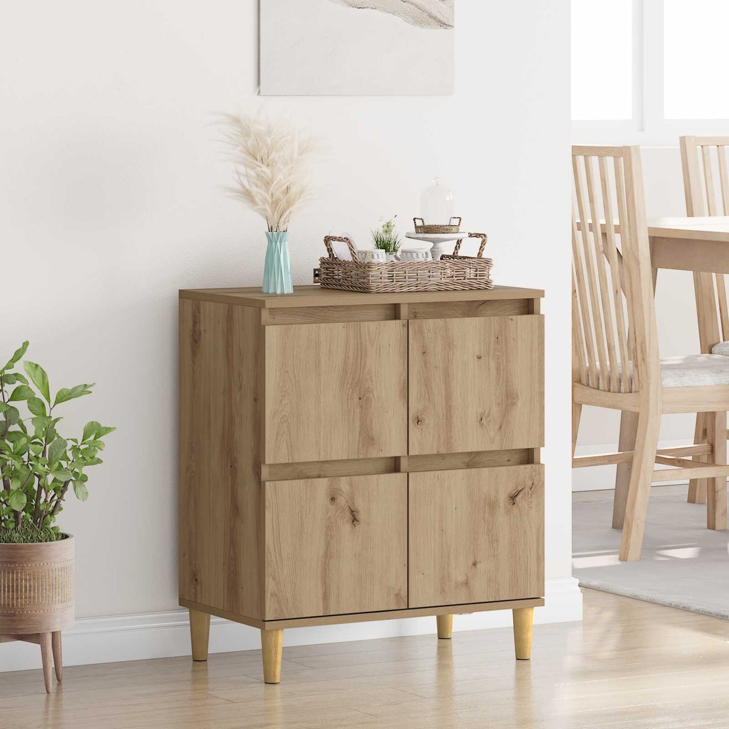 Sideboard Artisan-Eiche 60 x 35 x 70 cm Holzwerkstoff