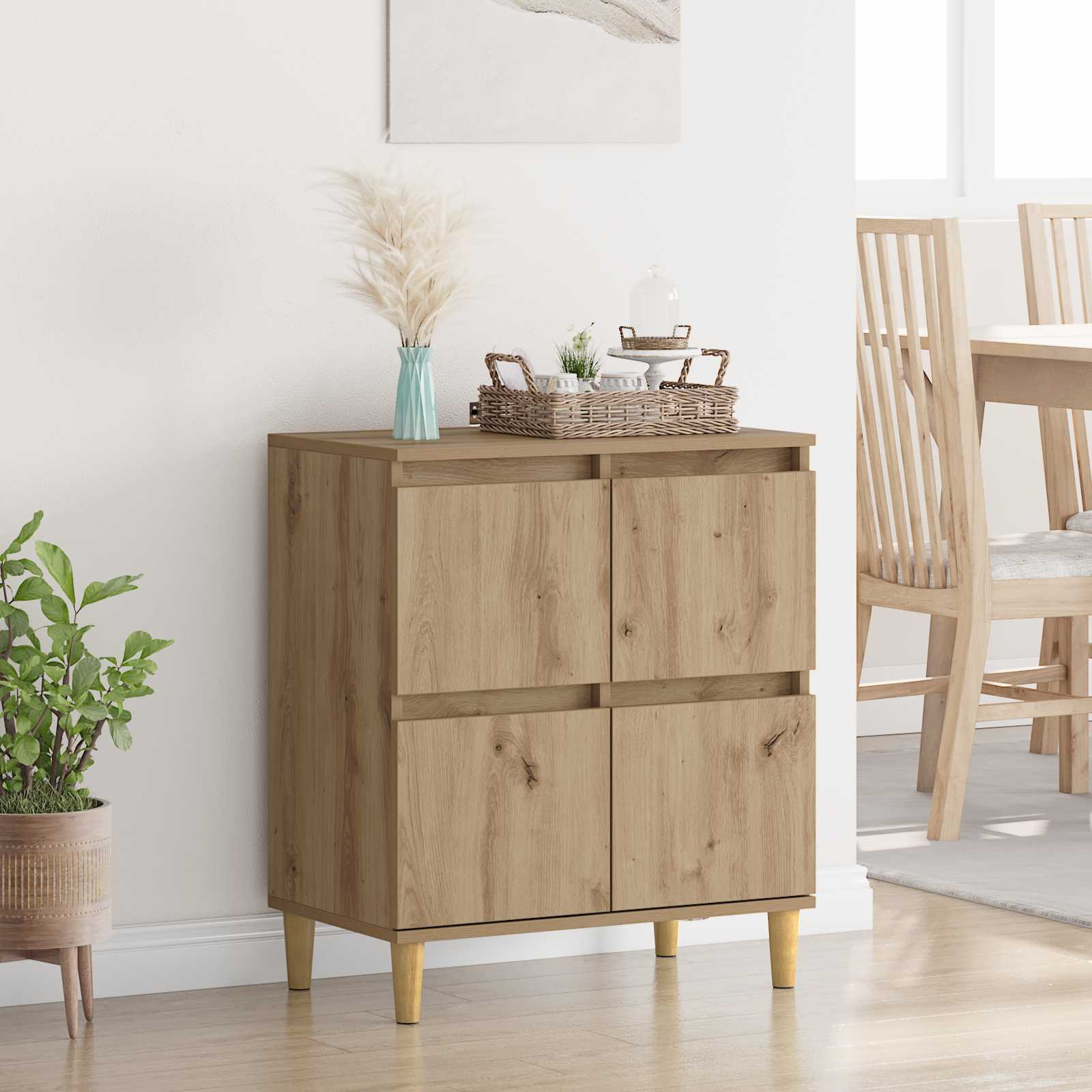 Sideboard Artisan-Eiche 60 x 35 x 70 cm Holzwerkstoff