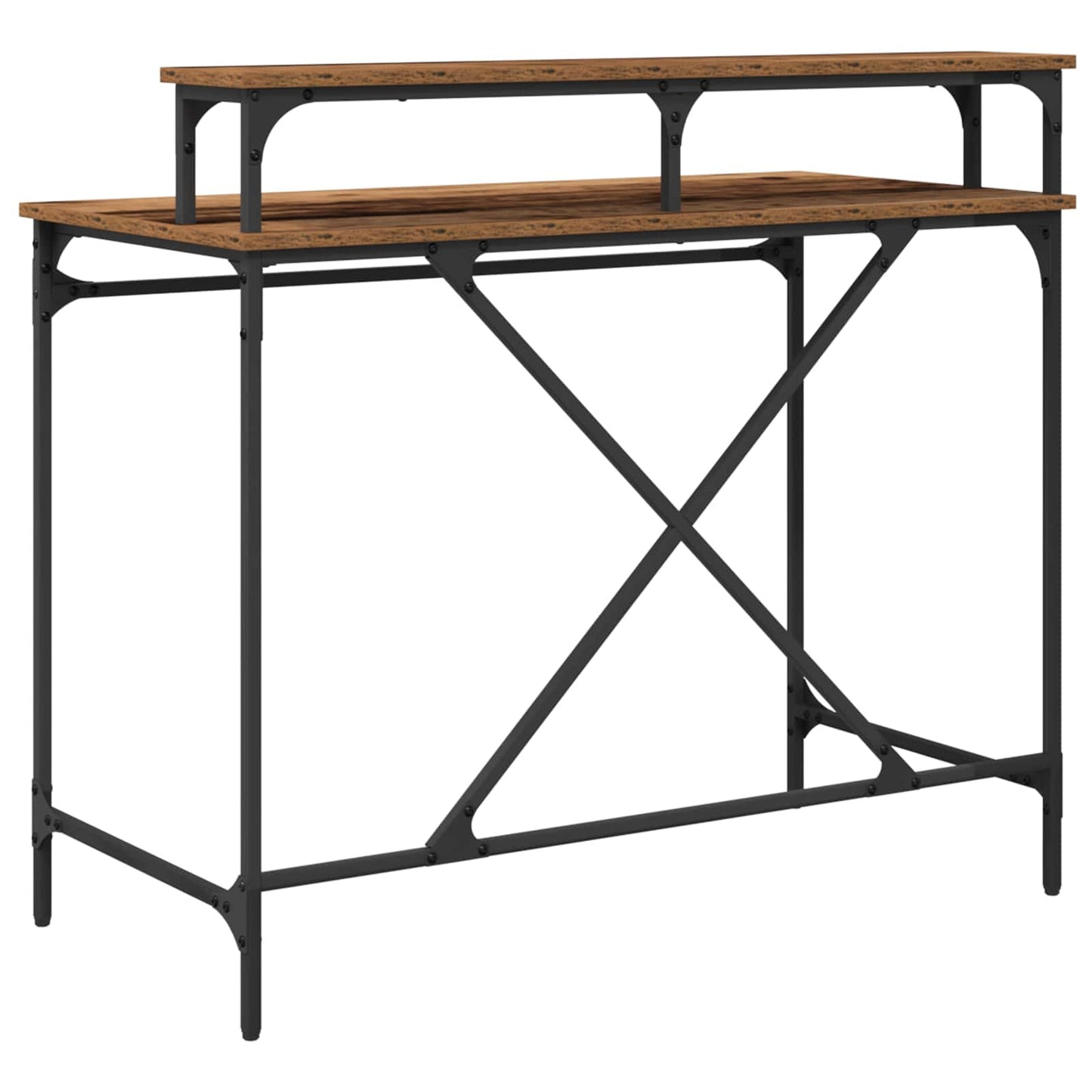 Schreibtisch Altholz 100 x 50 x 90 cm Holzwerkstoff