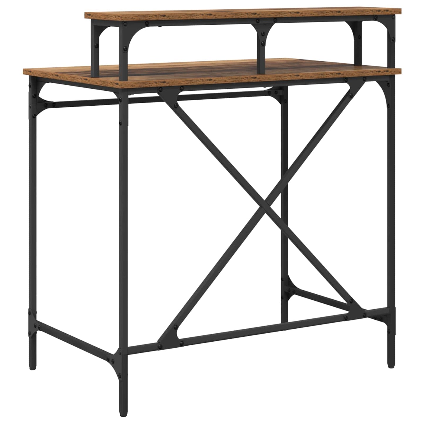 Schreibtisch Altholz 80 x 50 x 90 cm Holzwerkstoff