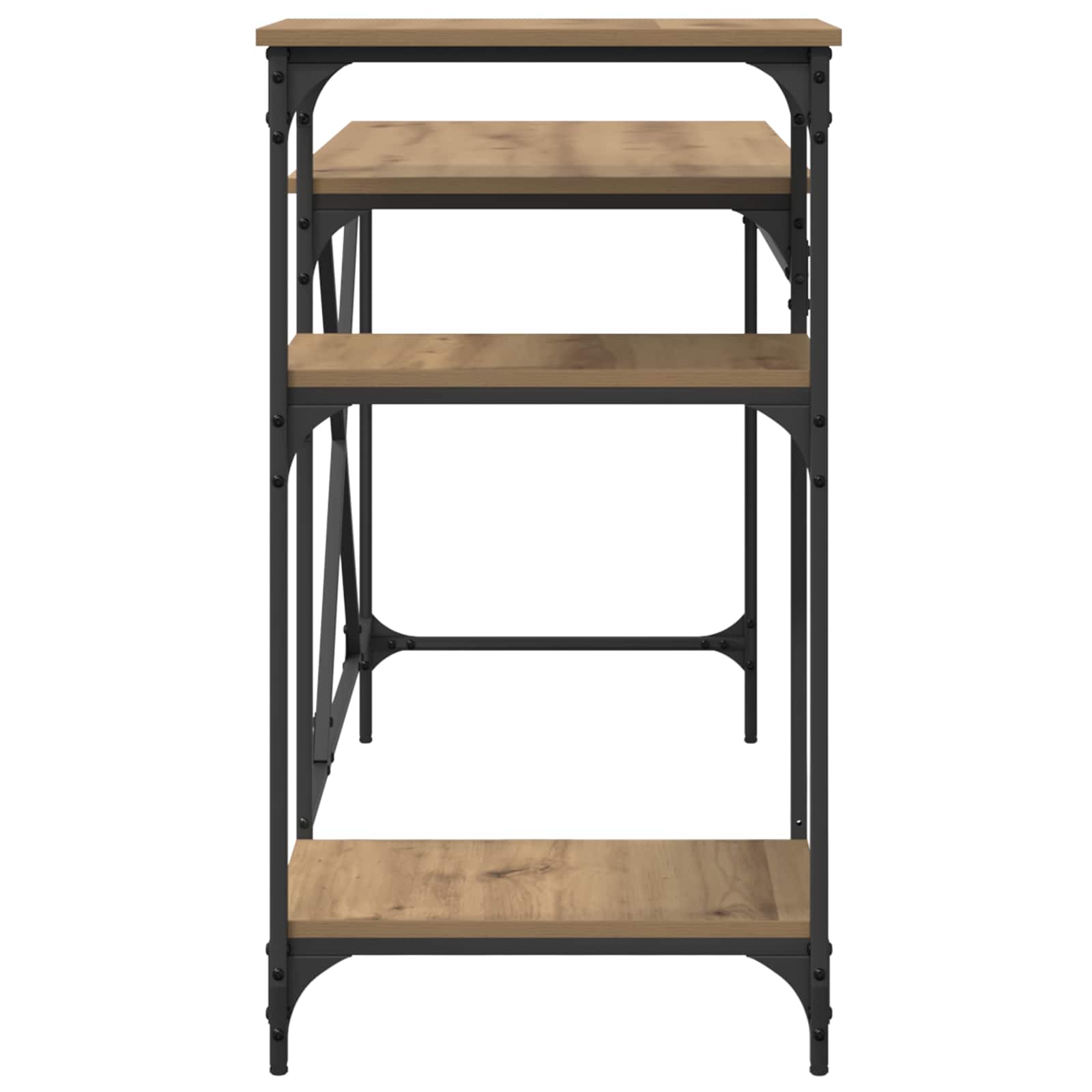 Schreibtisch Artisan-Eiche Holzwerkstoff 135 x 50 x 90 cm