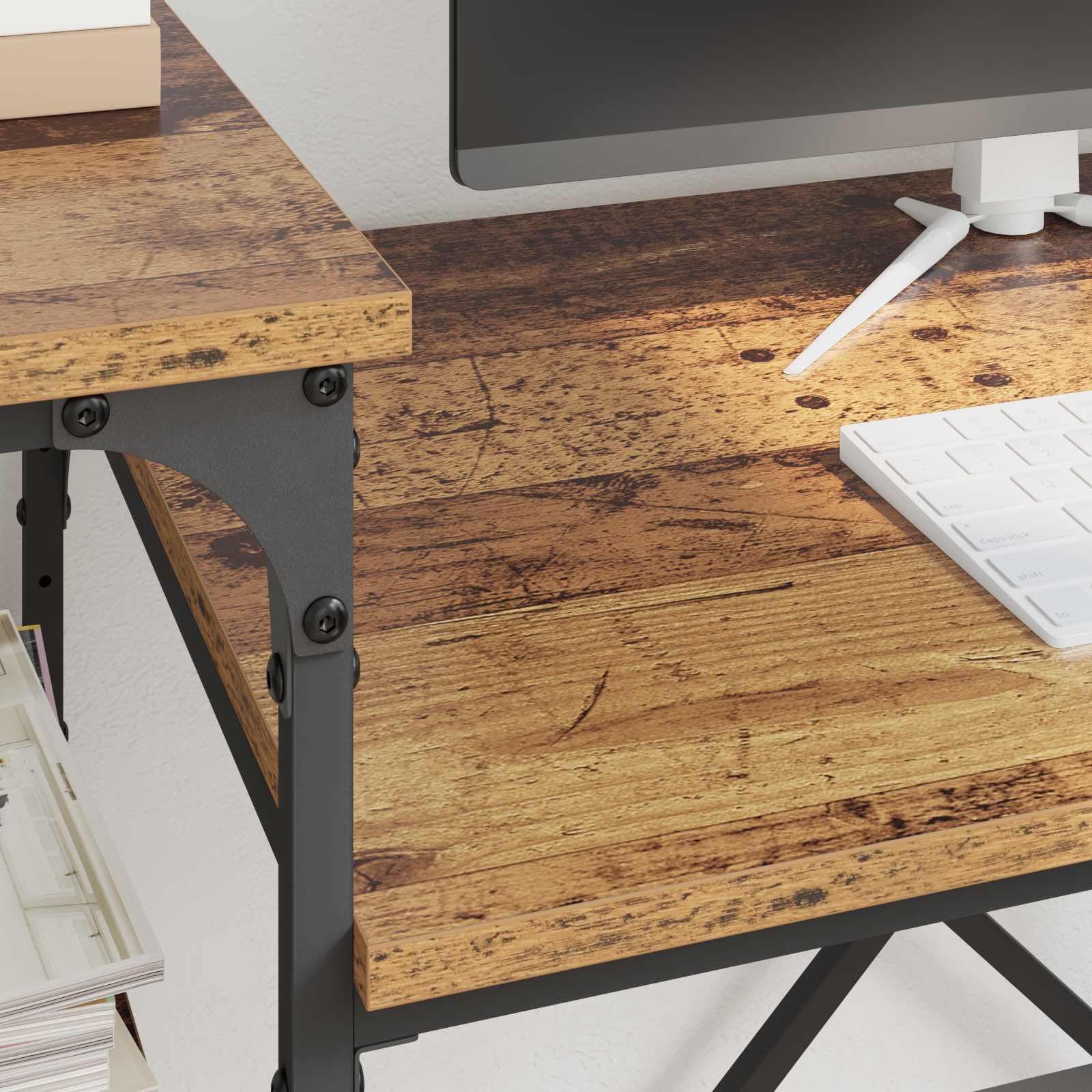 Schreibtisch Altholz Holzwerkstoff 105 x 50 x 90 cm