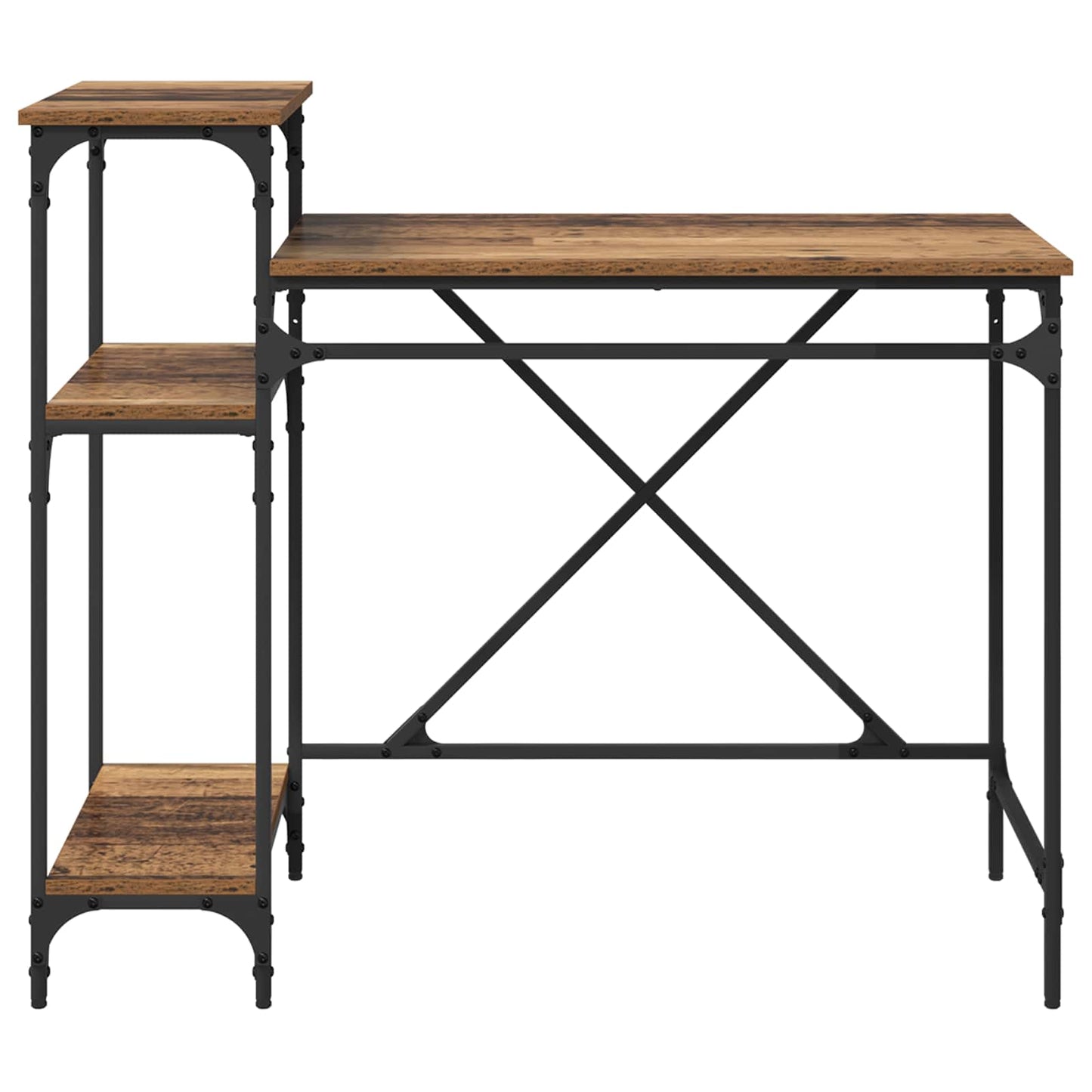 Schreibtisch Altholz Holzwerkstoff 105 x 50 x 90 cm