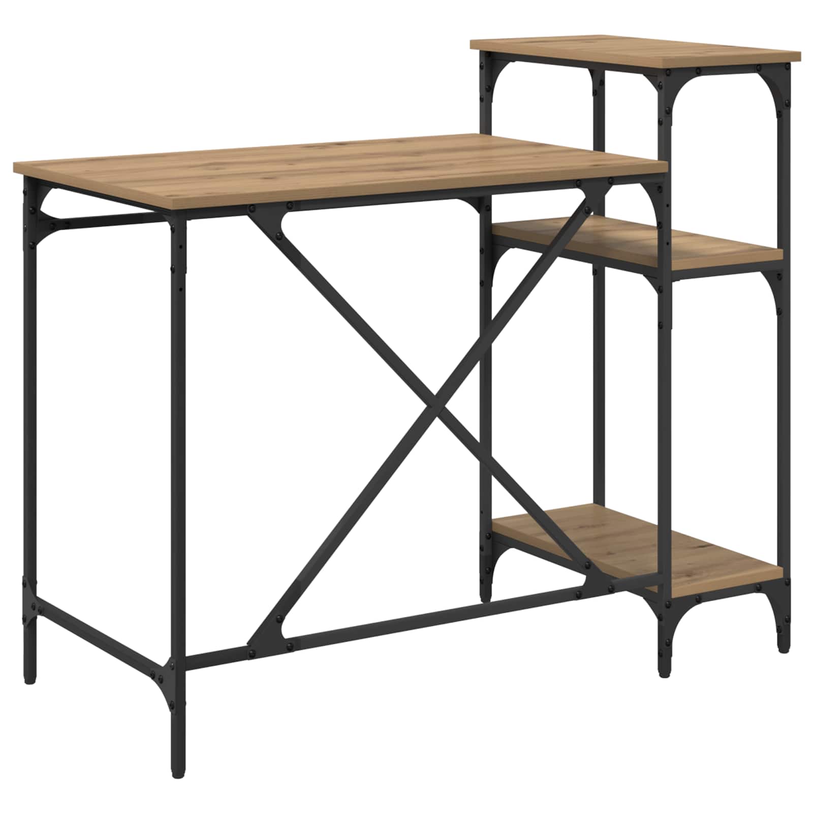 Schreibtisch Artisan-Eiche Holzwerkstoff 105 x 50 x 90 cm