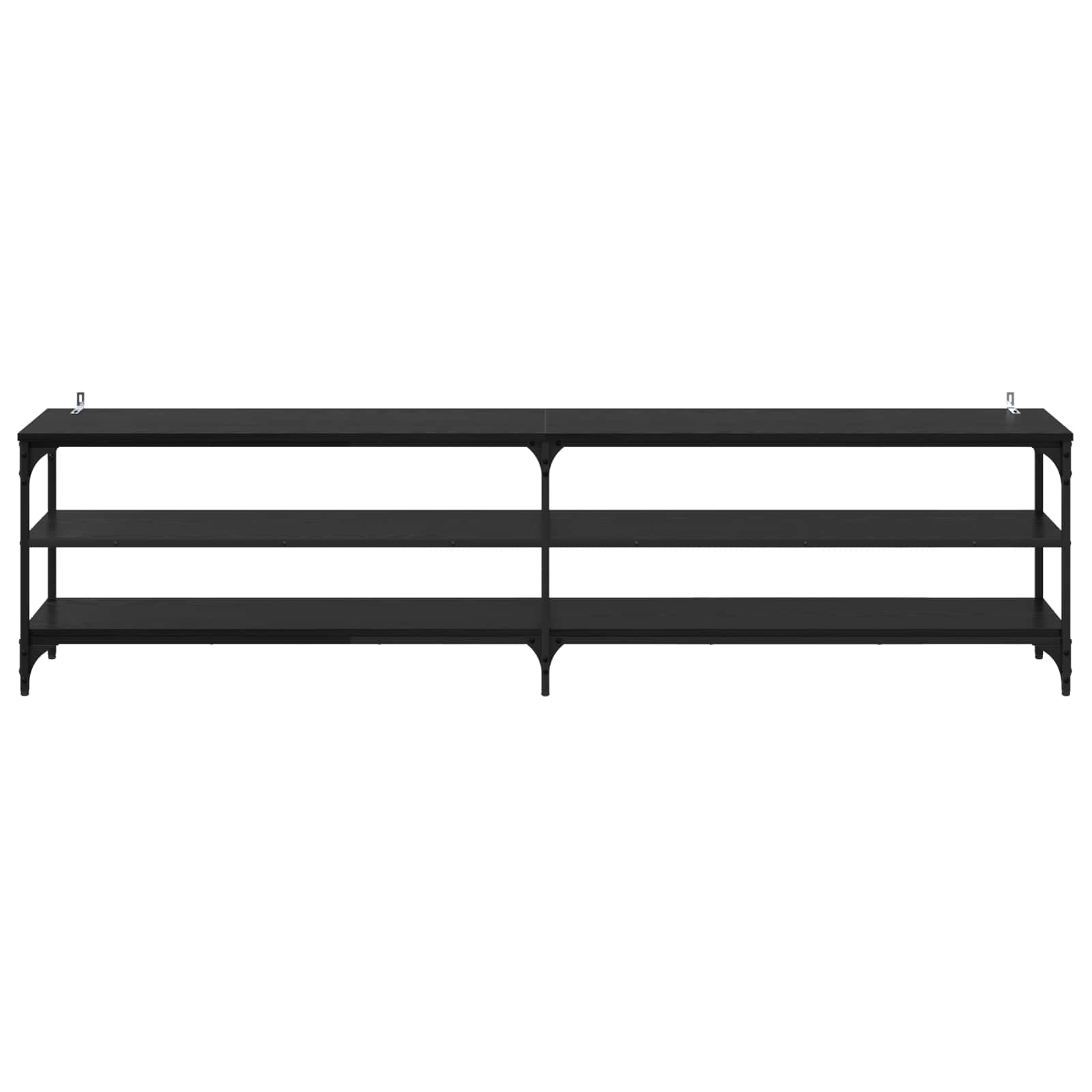 TV-Schränk 200 x 30 x 50 cm Schwarz Eichen-Optik