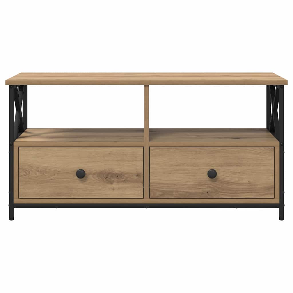 TV-Schränk 90 x 33 x 45 cm Artisan-Eiche