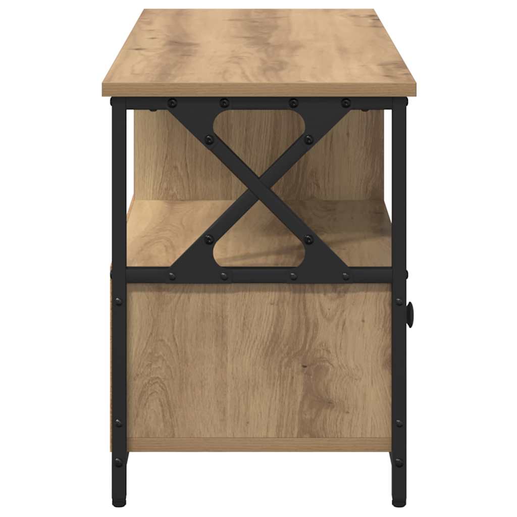 TV-Schränk 90 x 33 x 45 cm Artisan-Eiche
