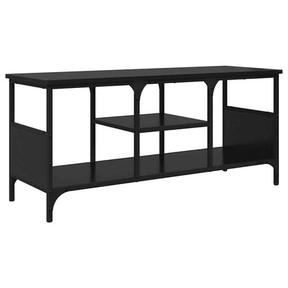 TV-Schränk Schwarz Eichen-Optik 100 x 35 x 45 cm