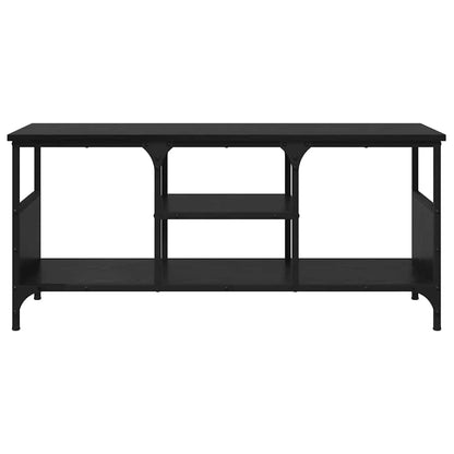 TV-Schränk Schwarz Eichen-Optik 100 x 35 x 45 cm