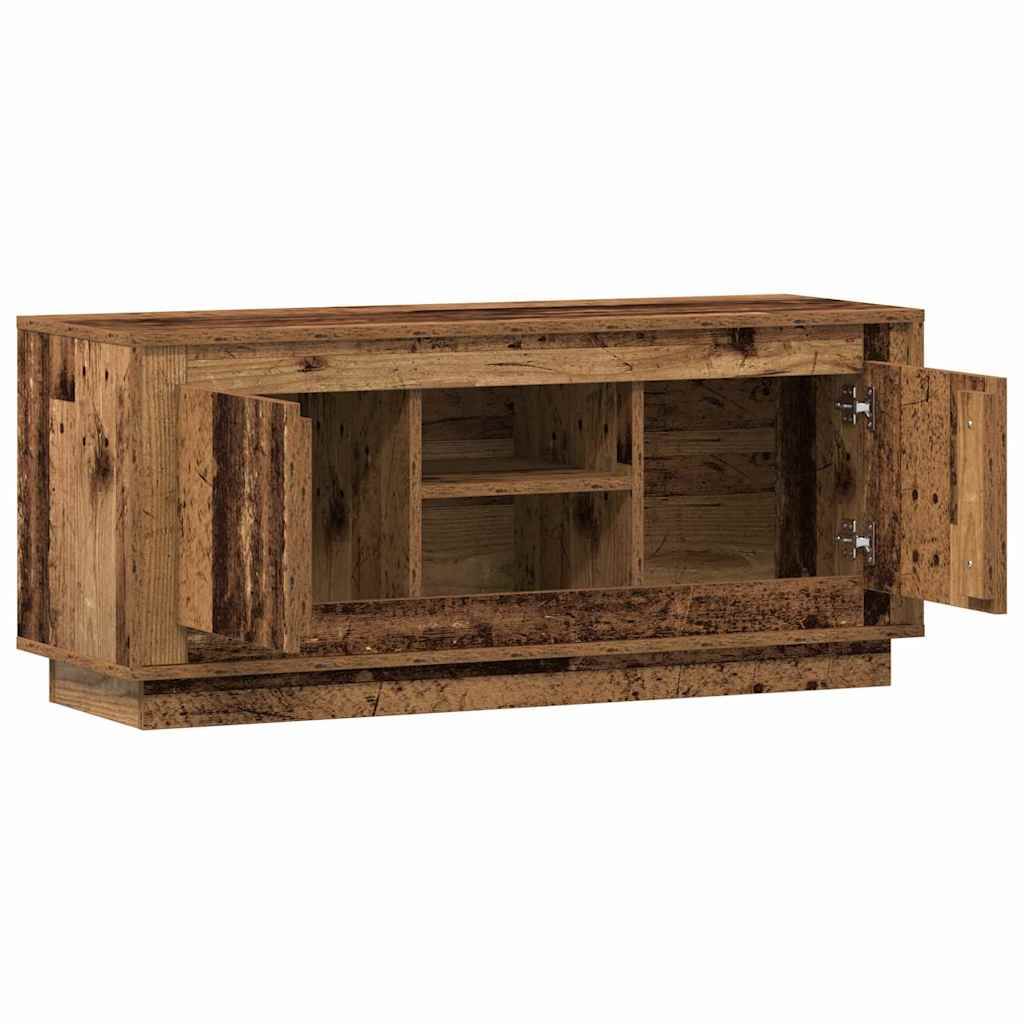 TV-Schränk 102 x 35 x 45 cm Altholz Holzwerkstoff