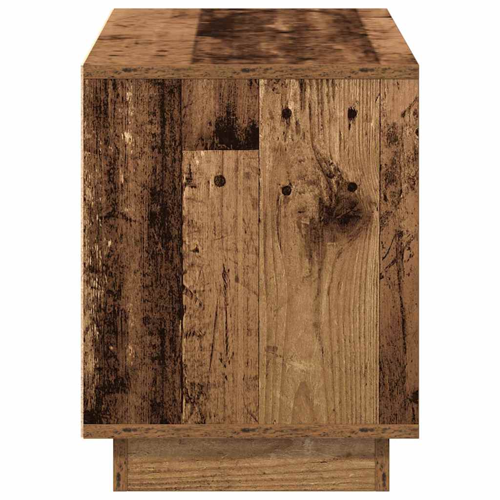 TV-Schränk 102 x 35 x 45 cm Altholz Holzwerkstoff