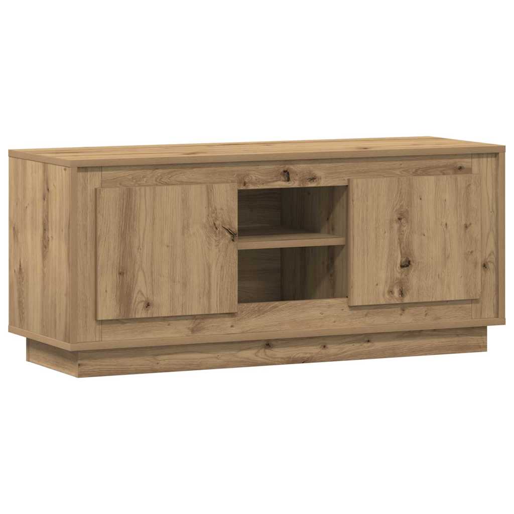 TV-Schränk 102 x 35 x 45 cm Artisan-Eiche Holzwerkstoff