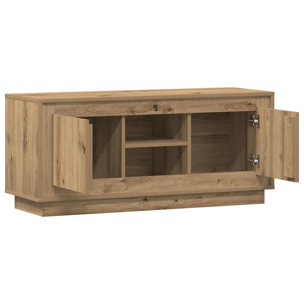 TV-Schränk 102 x 35 x 45 cm Artisan-Eiche Holzwerkstoff