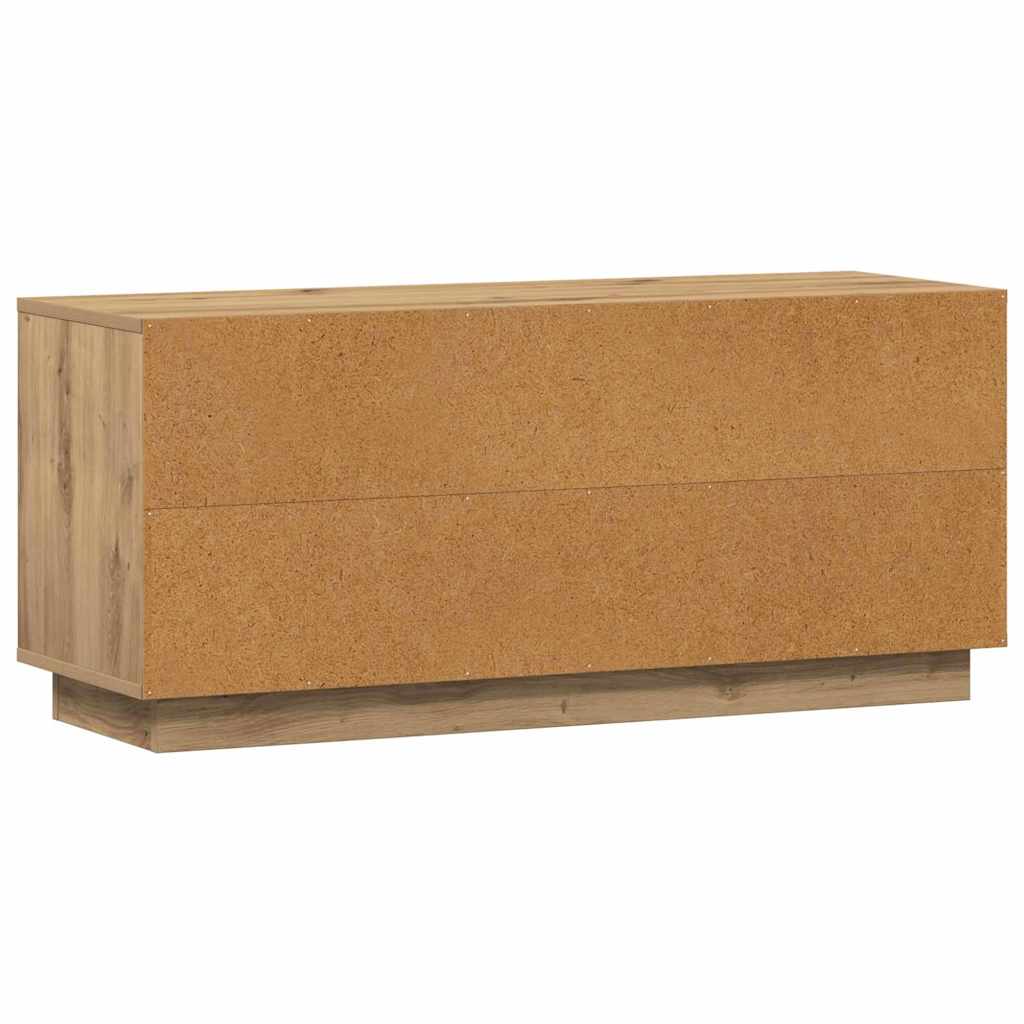 TV-Schränk 102 x 35 x 45 cm Artisan-Eiche Holzwerkstoff