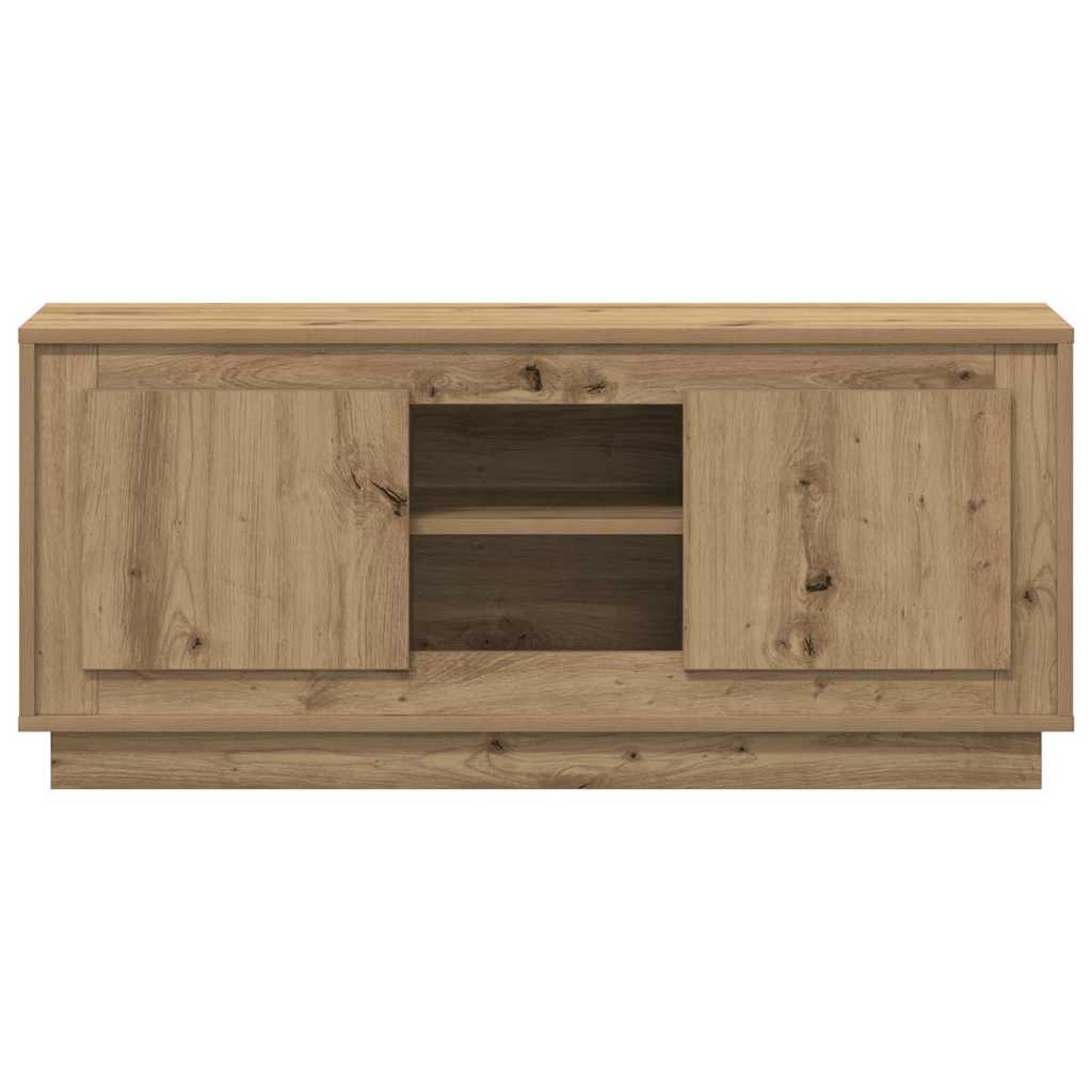 TV-Schränk 102 x 35 x 45 cm Artisan-Eiche Holzwerkstoff