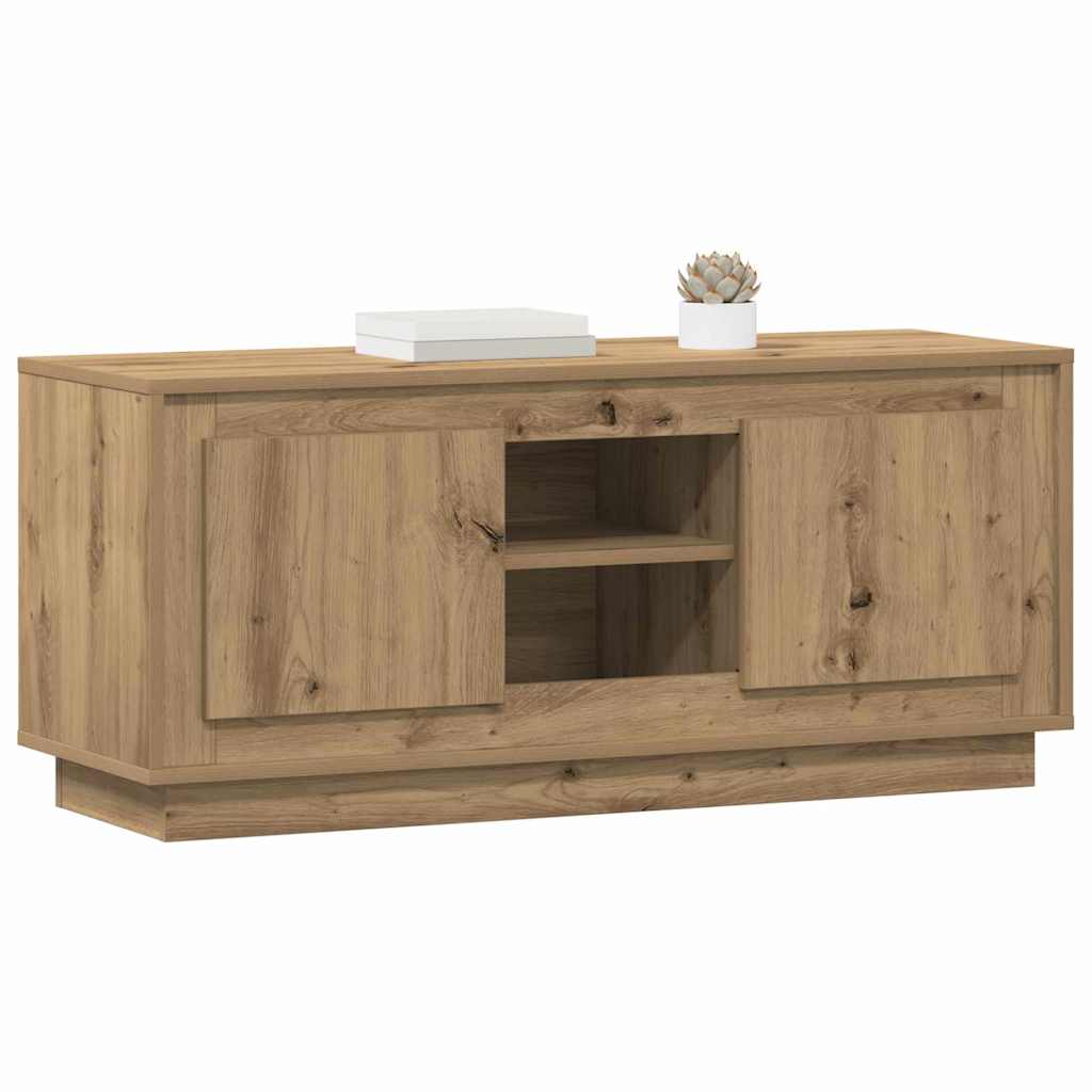 TV-Schränk 102 x 35 x 45 cm Artisan-Eiche Holzwerkstoff