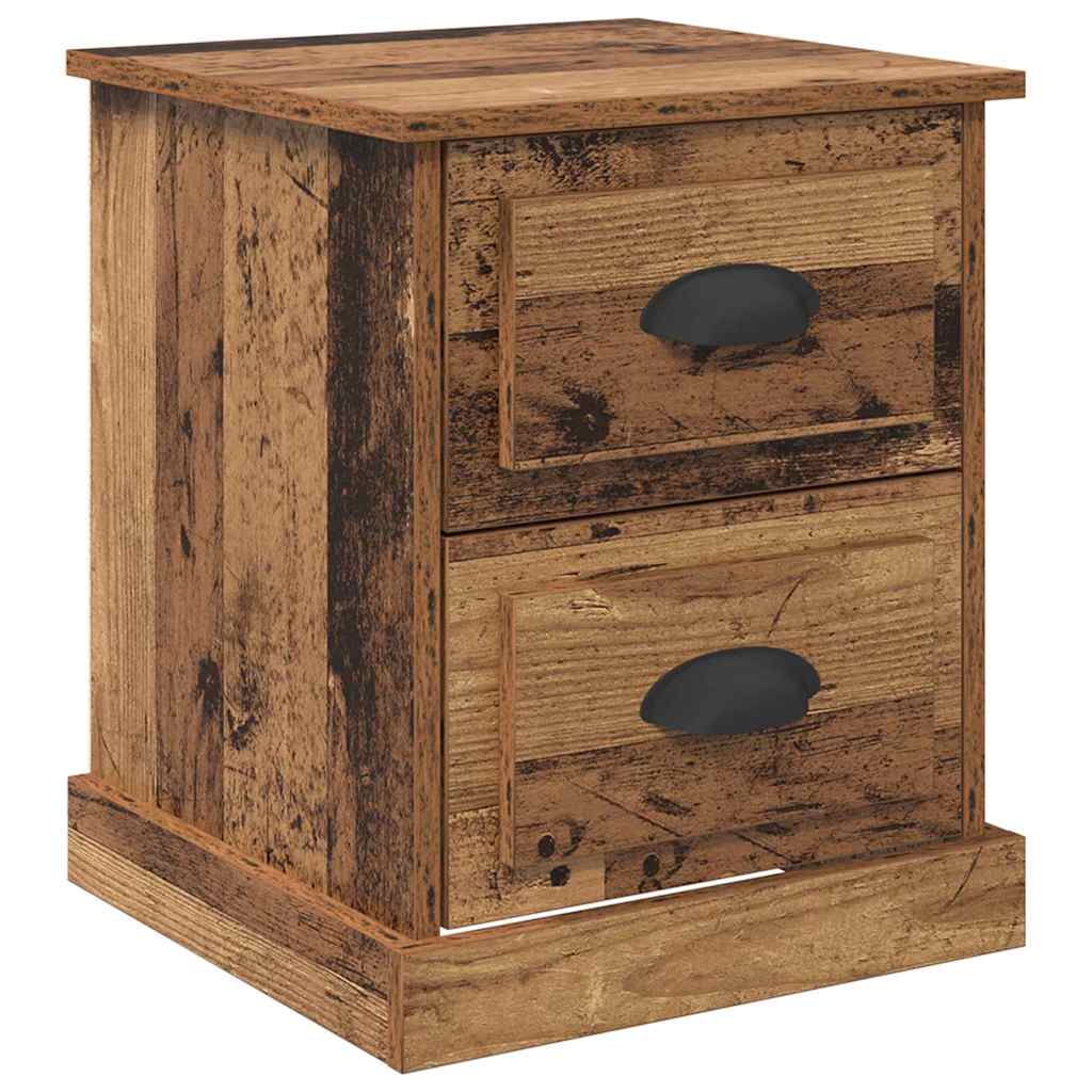 Nachttisch Altholz 39 x 39 x 47,5 cm Holzwerkstoff