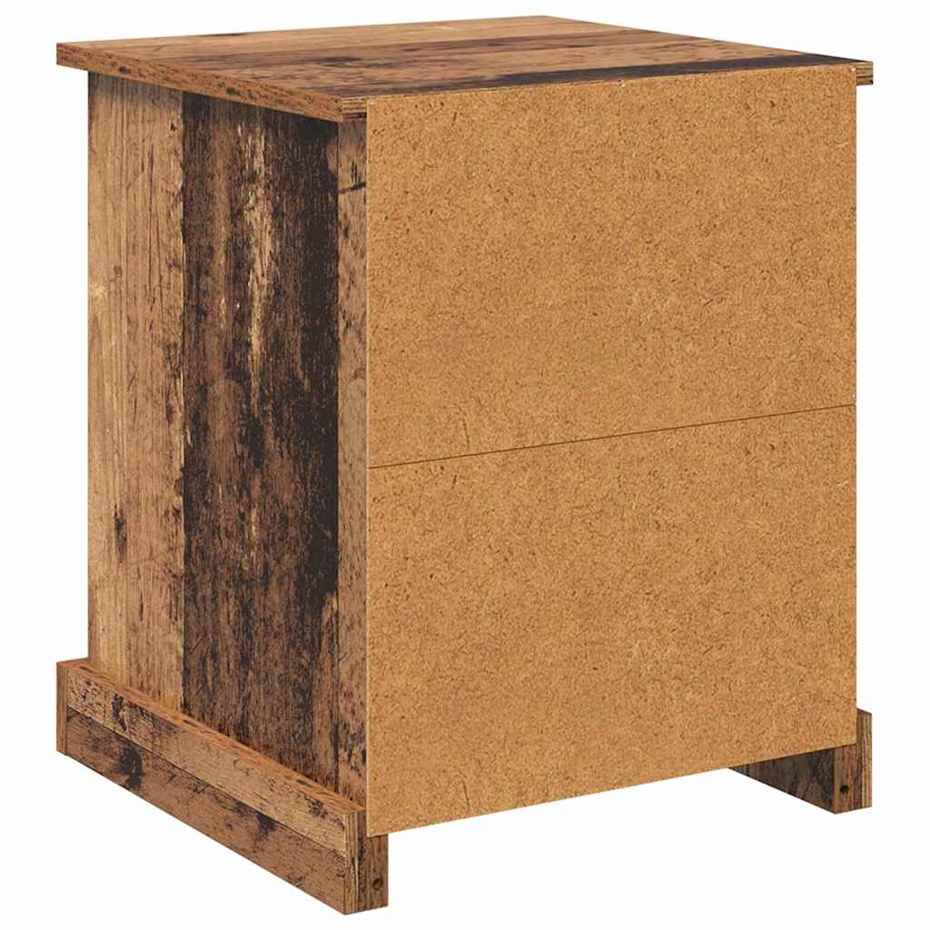 Nachttisch Altholz 39 x 39 x 47,5 cm Holzwerkstoff