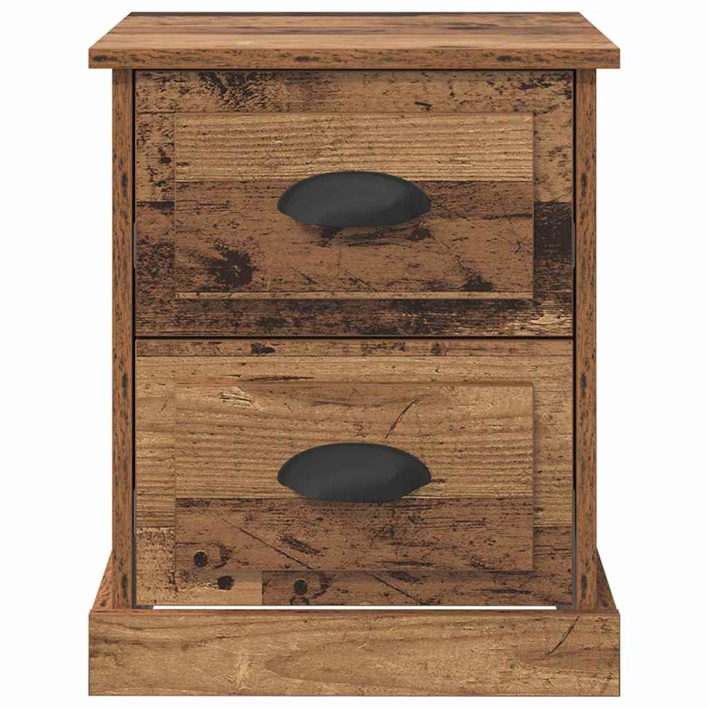 Nachttisch Altholz 39 x 39 x 47,5 cm Holzwerkstoff