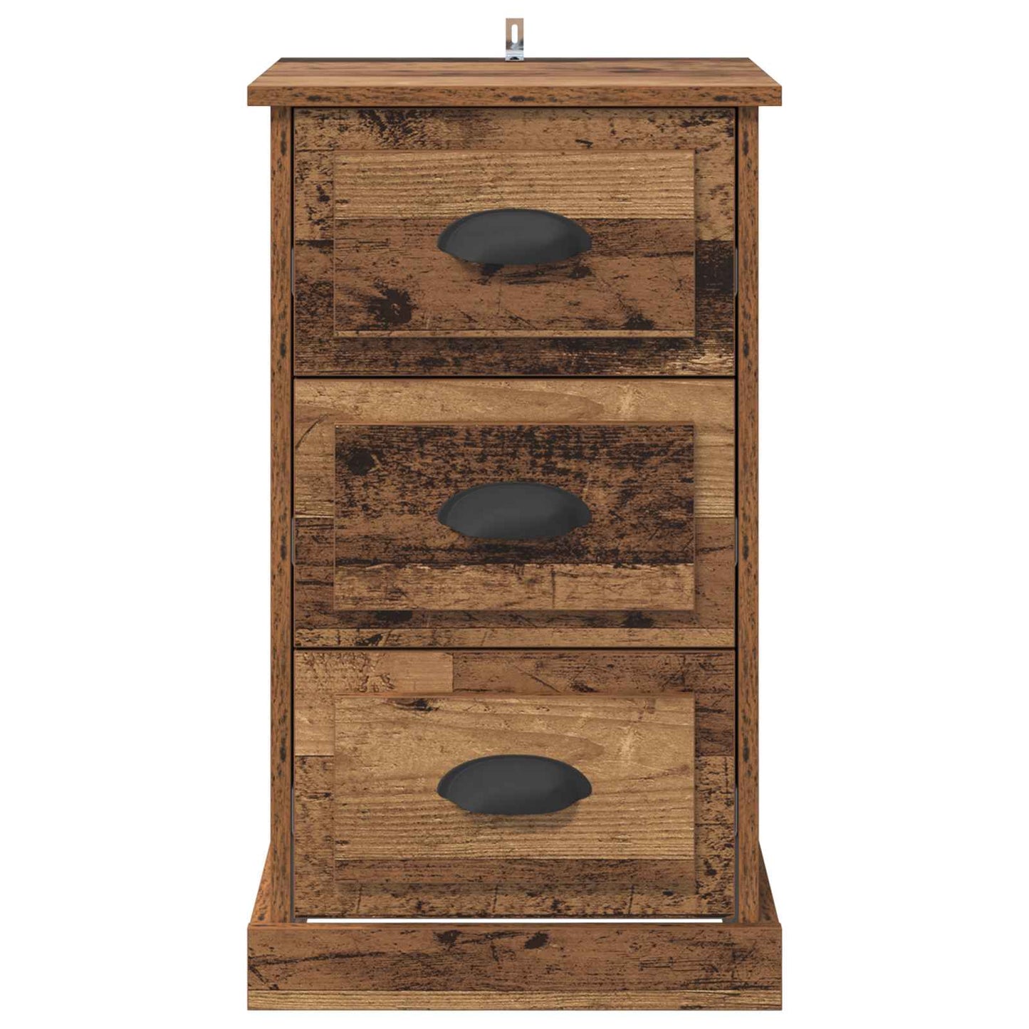 Nachttisch Altholz 39 x 39 x 67,5 cm Holzwerkstoff