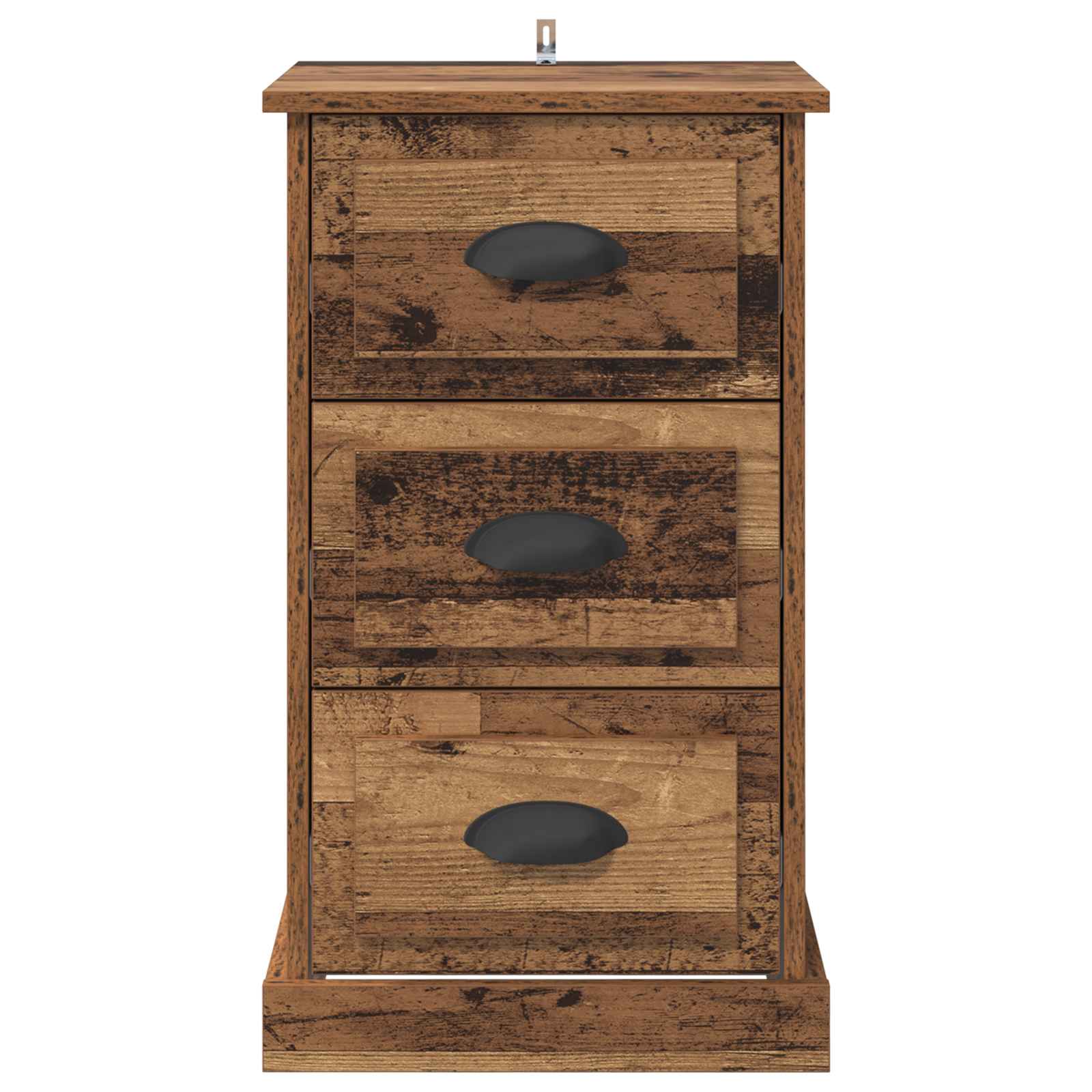 Nachttisch Altholz 39 x 39 x 67,5 cm Holzwerkstoff