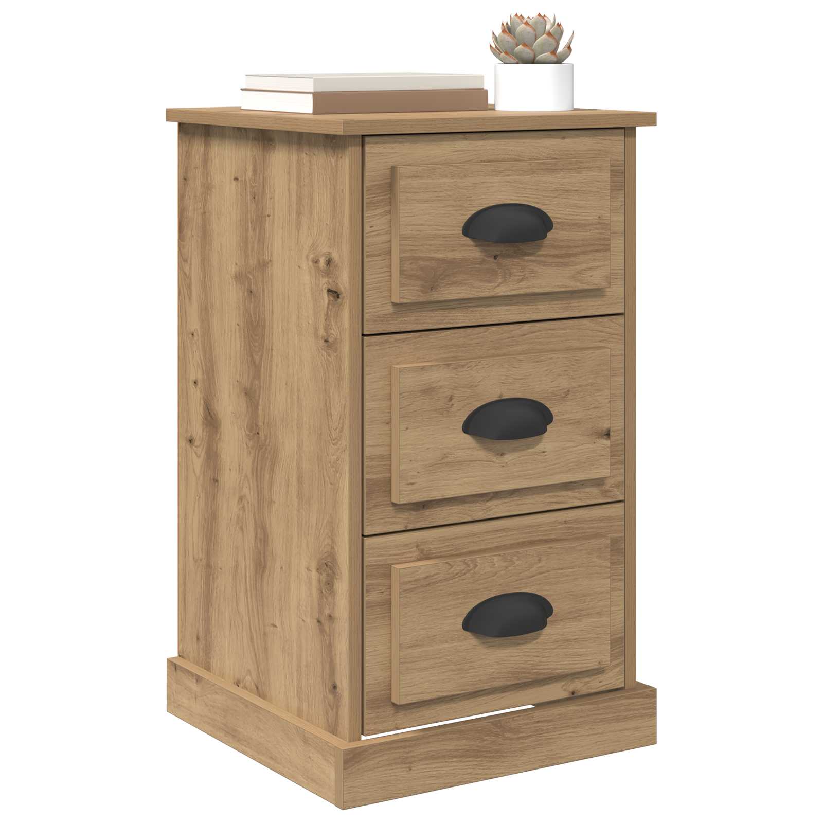 Nachttisch Artisan-Eiche 39 x 39 x 67,5 cm Holzwerkstoff