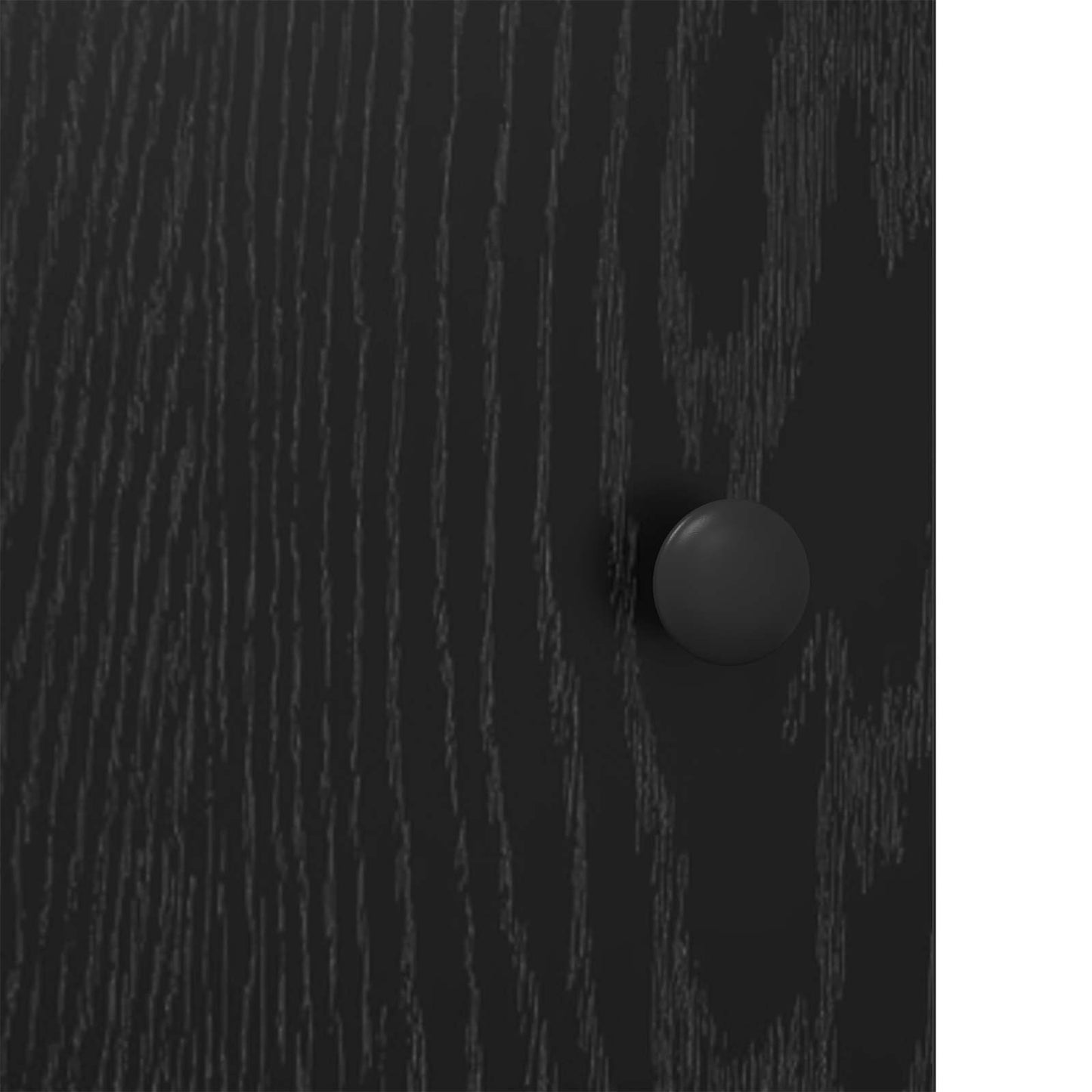 Sideboard 70 x 35,5 x 67,5 cm Schwarz Eichen-Optik
