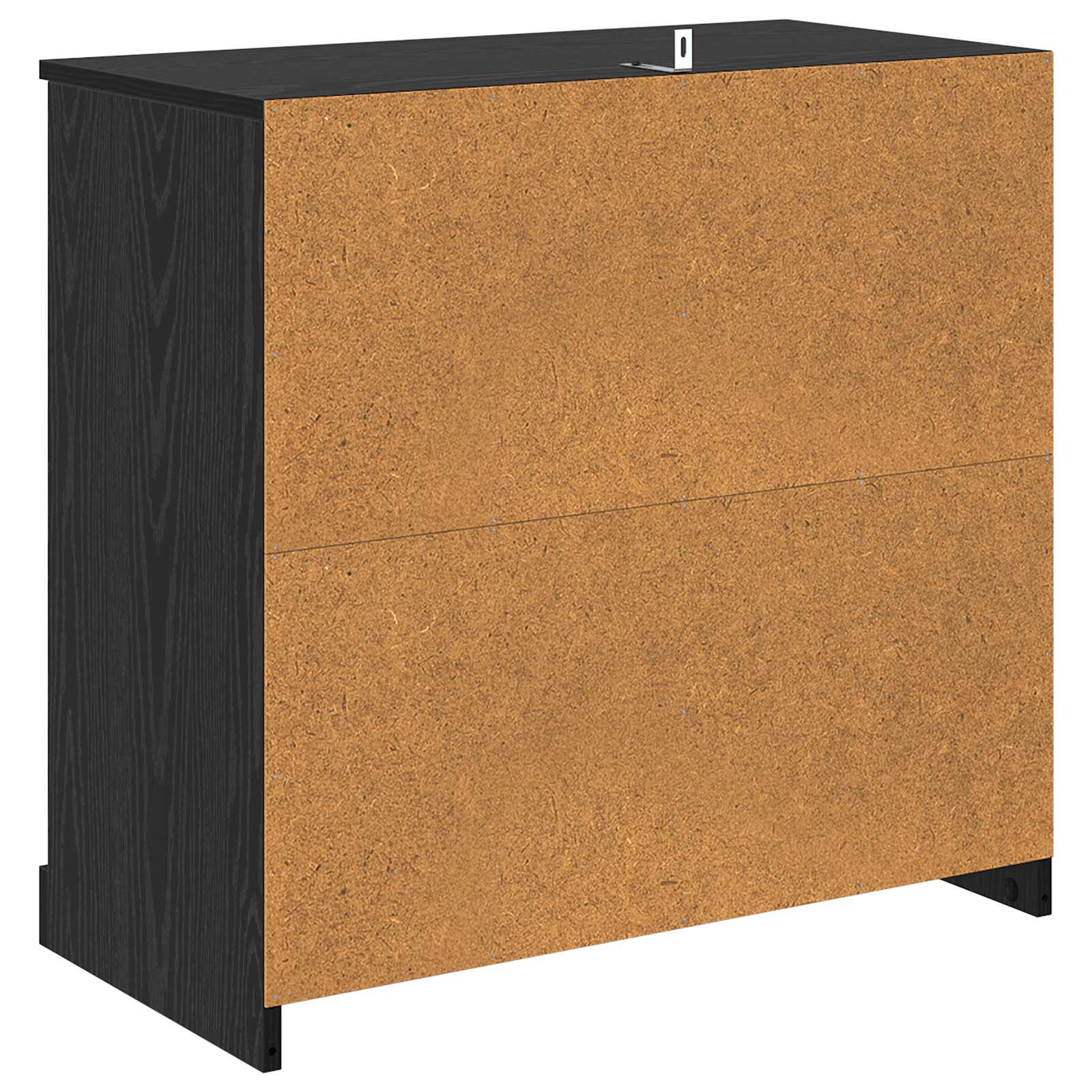 Sideboard 70 x 35,5 x 67,5 cm Schwarz Eichen-Optik