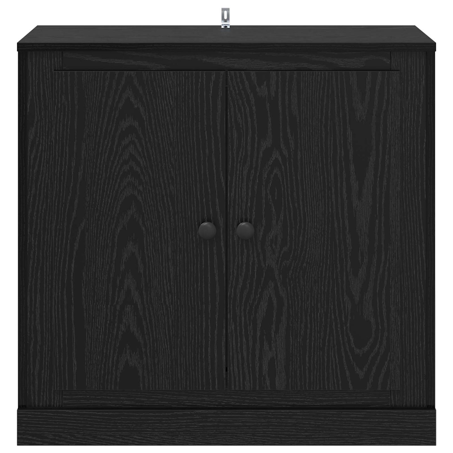 Sideboard 70 x 35,5 x 67,5 cm Schwarz Eichen-Optik
