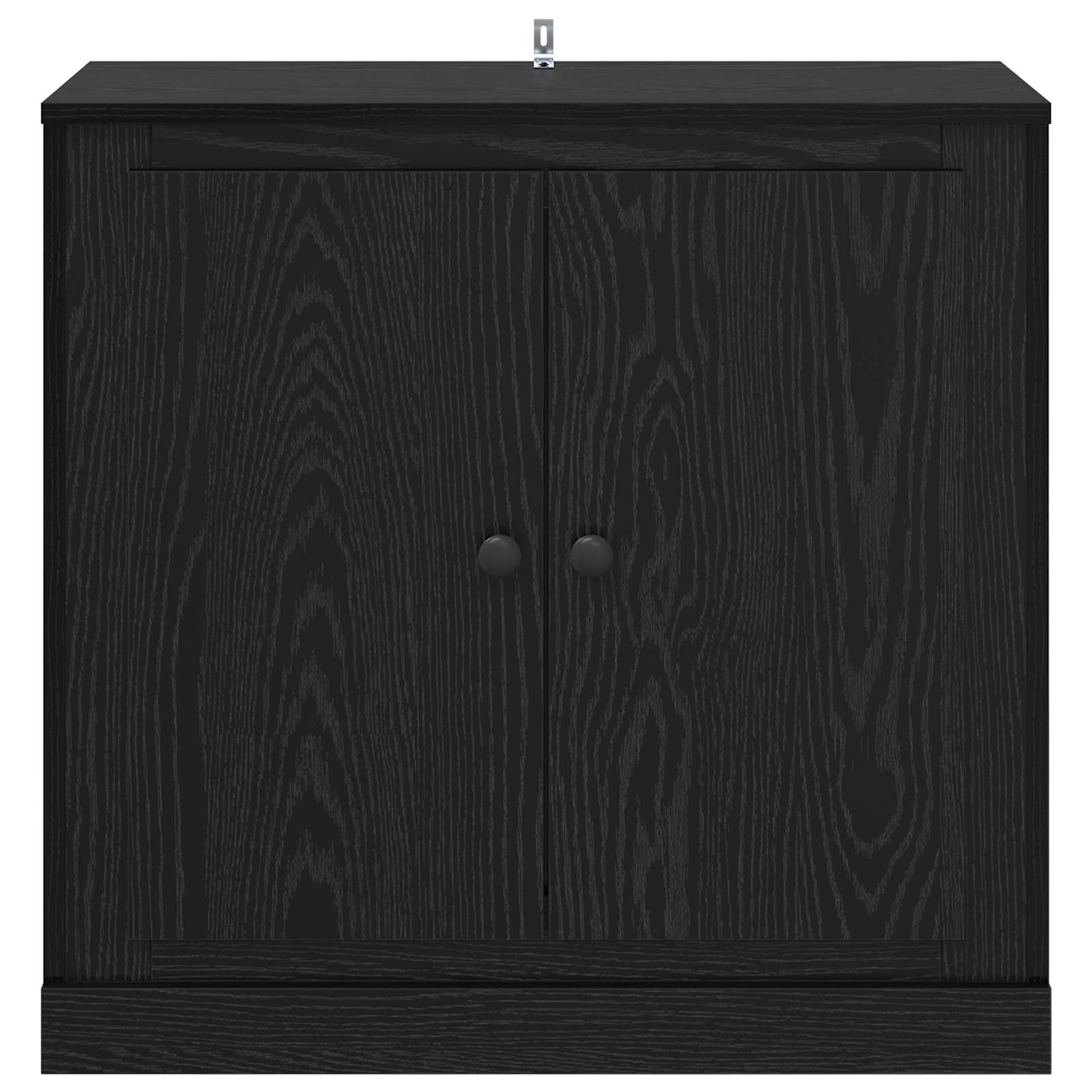 Sideboard 70 x 35,5 x 67,5 cm Schwarz Eichen-Optik
