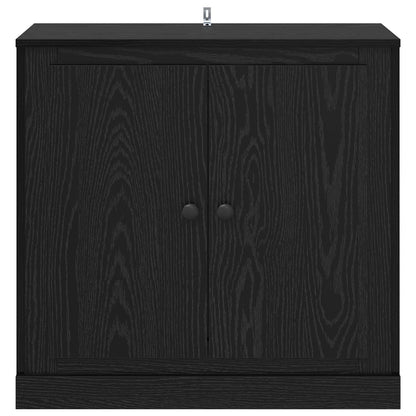 Sideboard 70 x 35,5 x 67,5 cm Schwarz Eichen-Optik