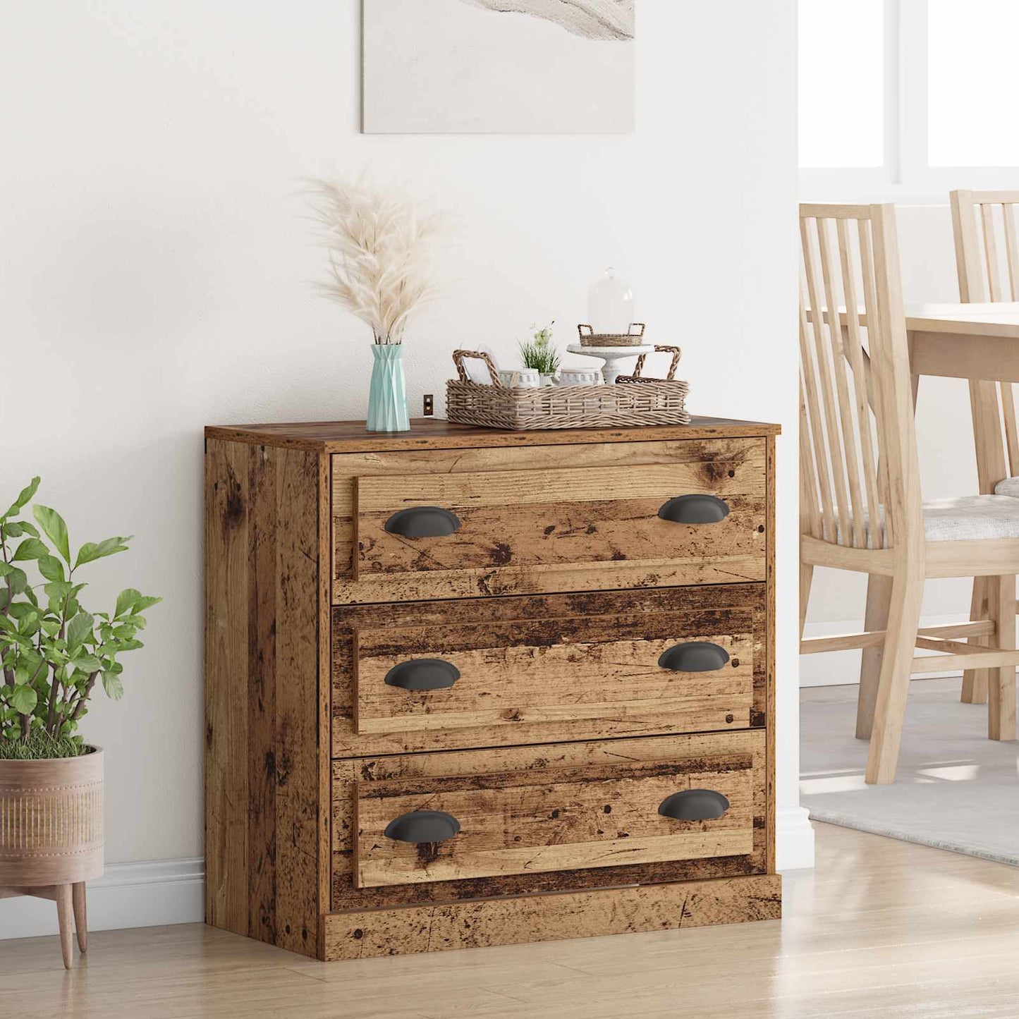 Sideboard Altholz 70 x 35,5 x 67,5 cm Holzwerkstoff